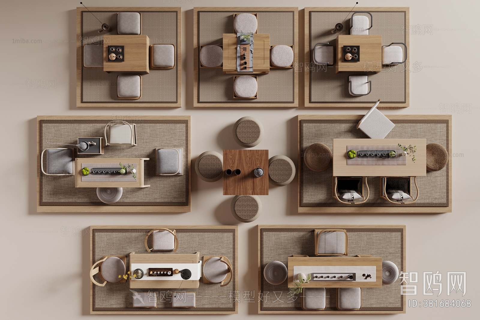 New Chinese Style Tea Tables And Chairs