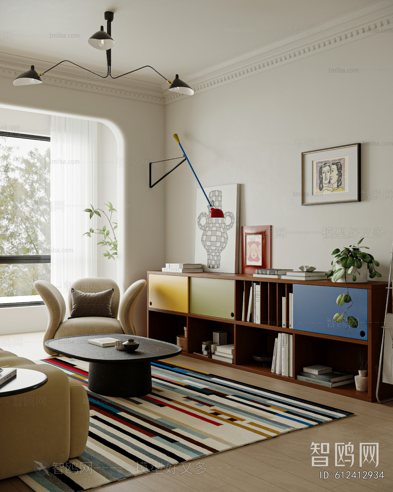 French Style A Living Room