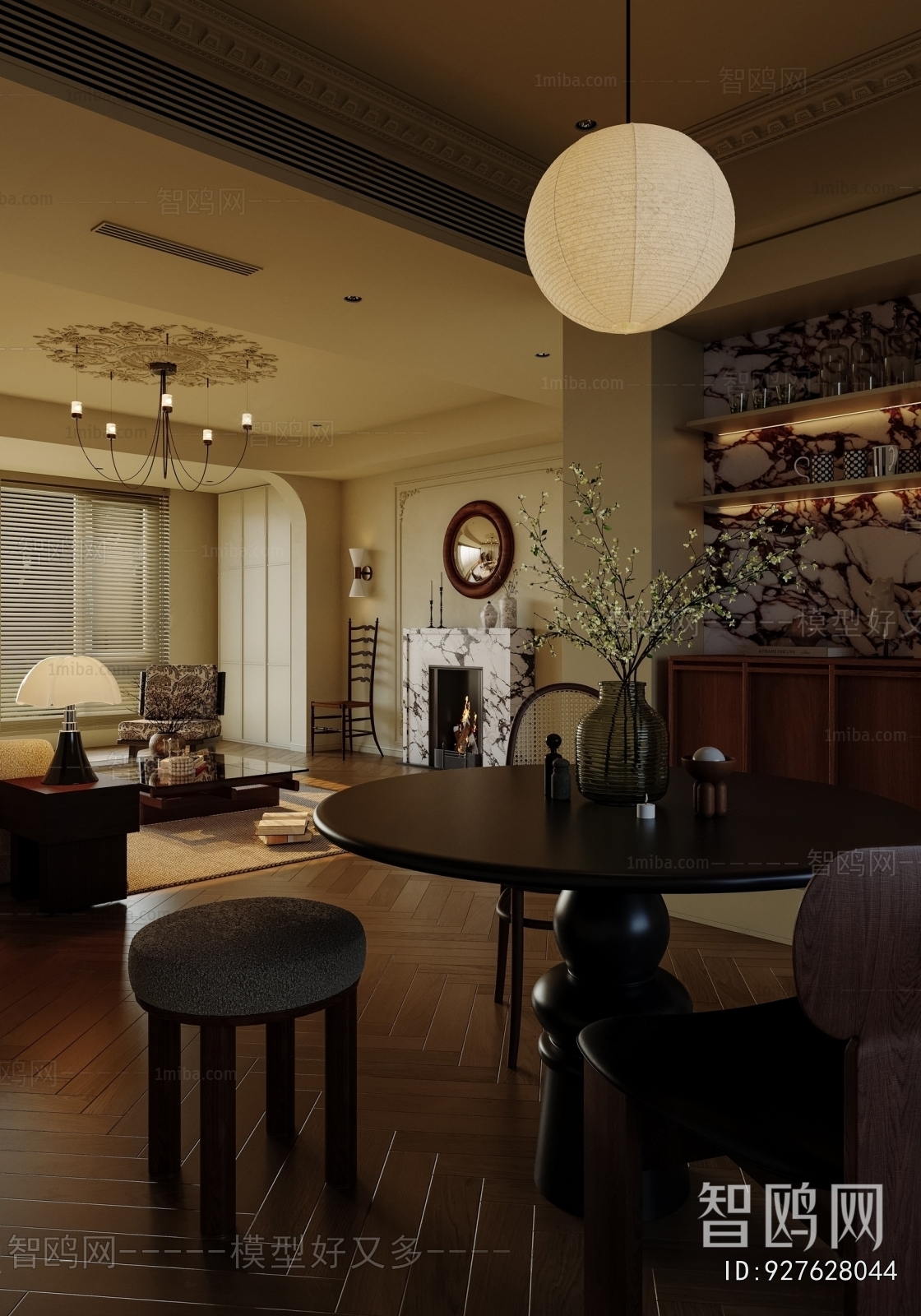 French Style Dining Room