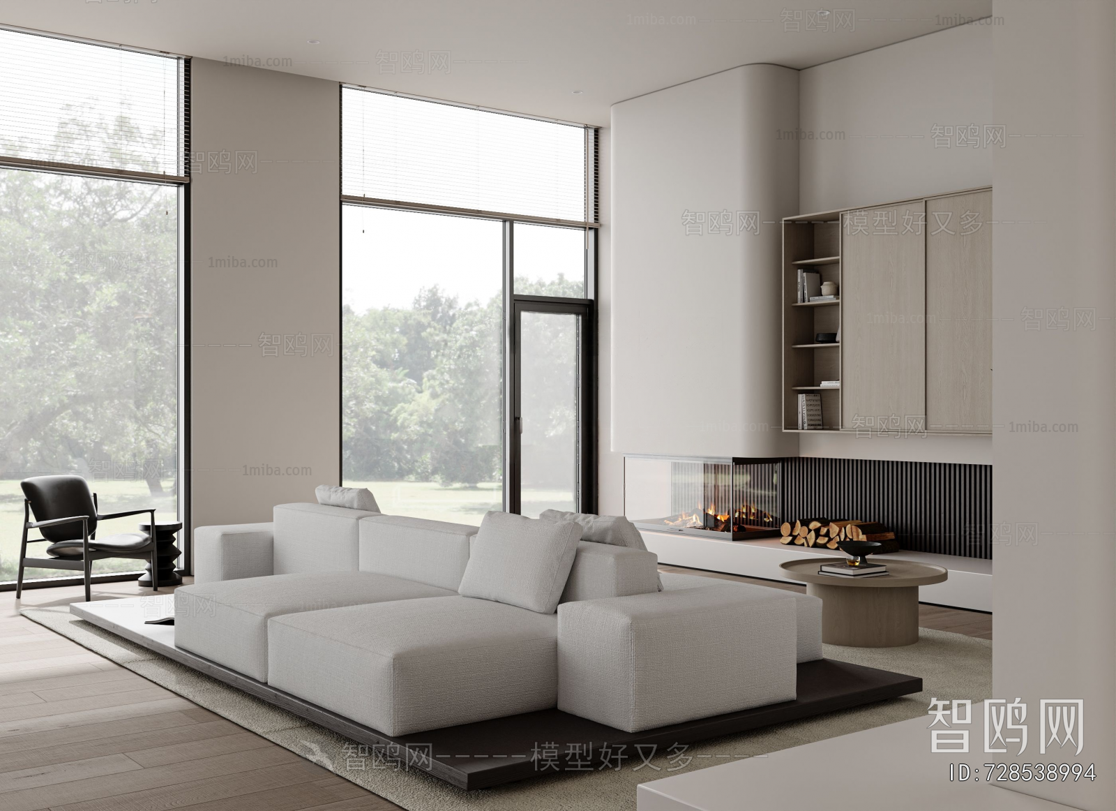 Modern A Living Room