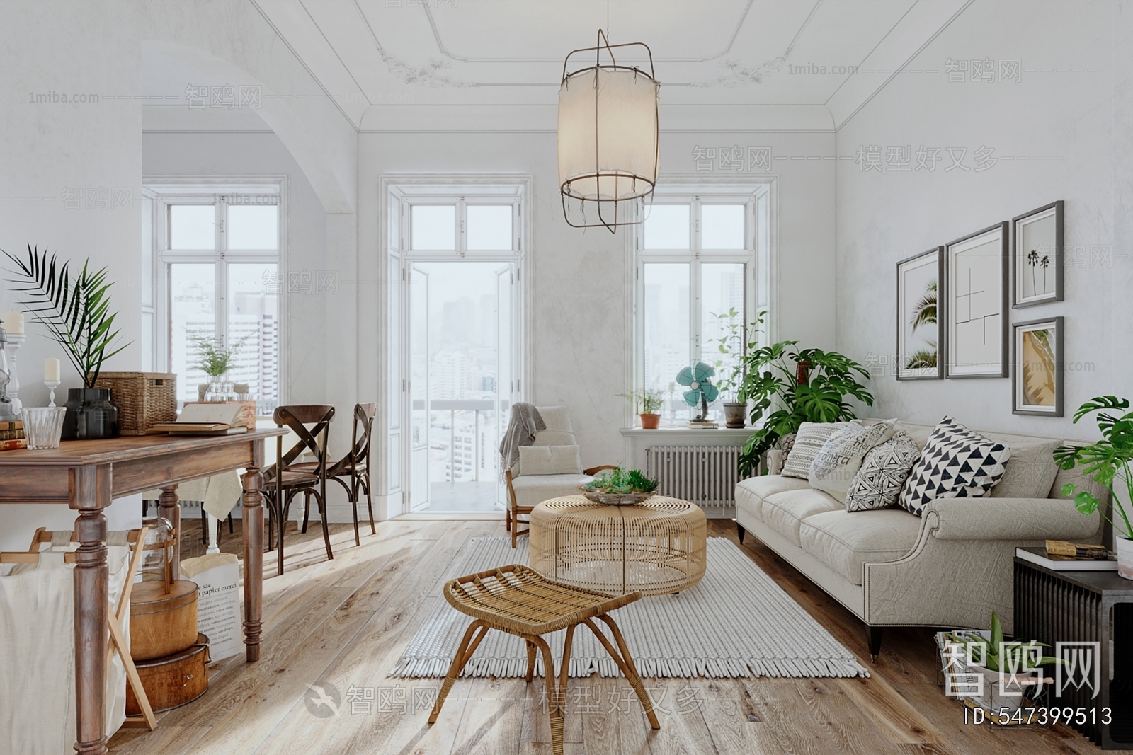 Nordic Style A Living Room