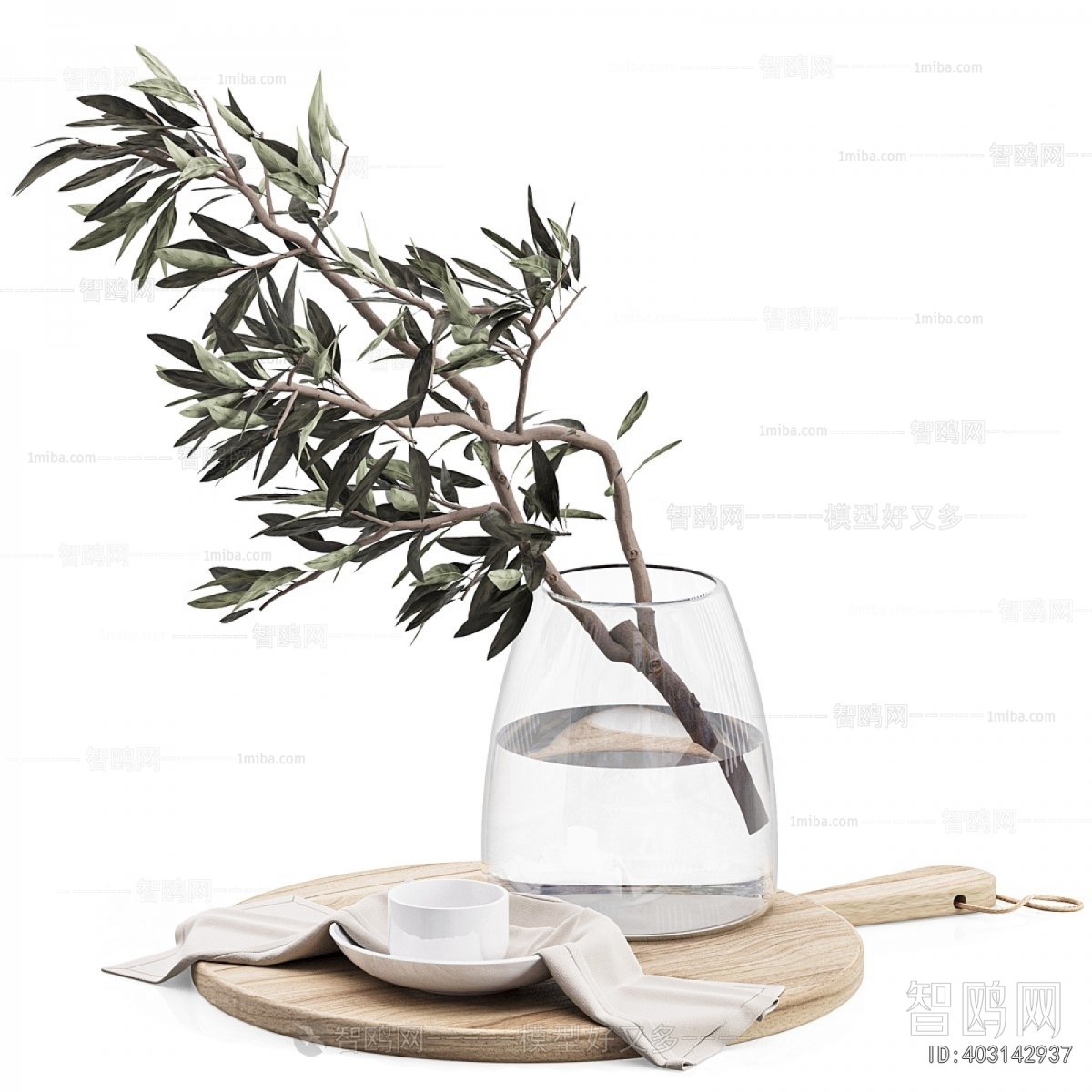 Modern Aquatic Green Plant