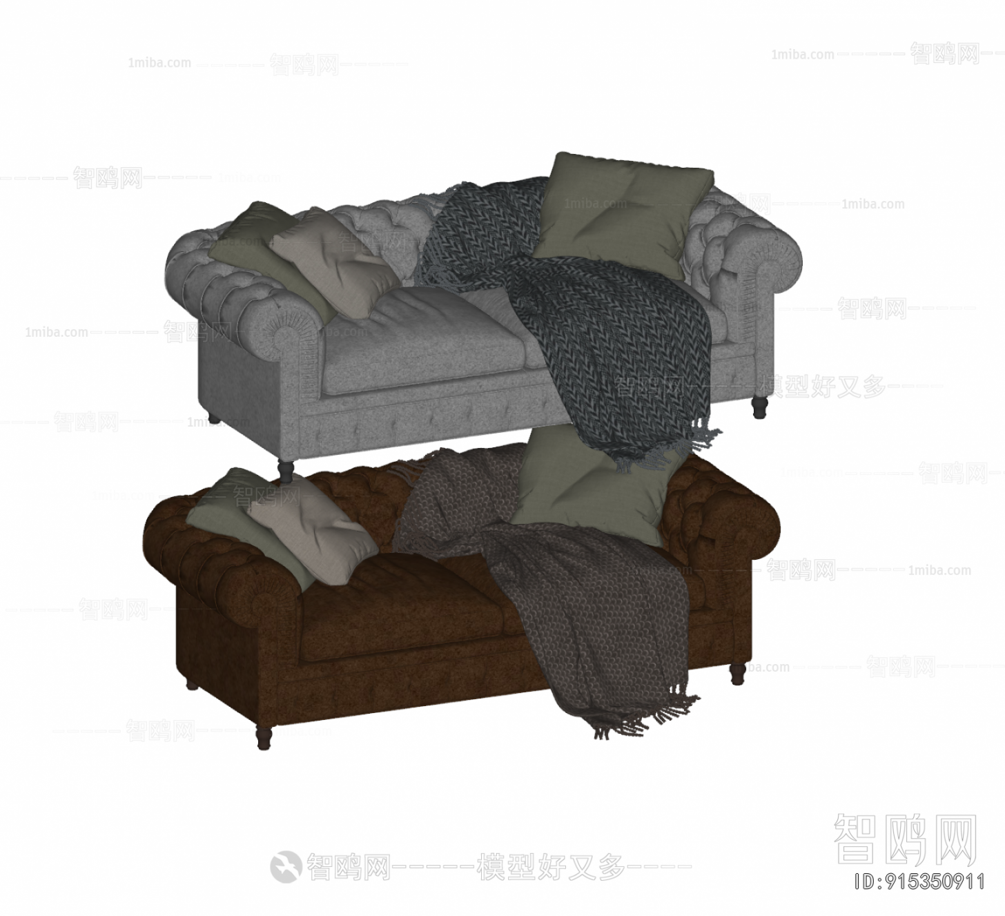 American Style A Sofa For Two