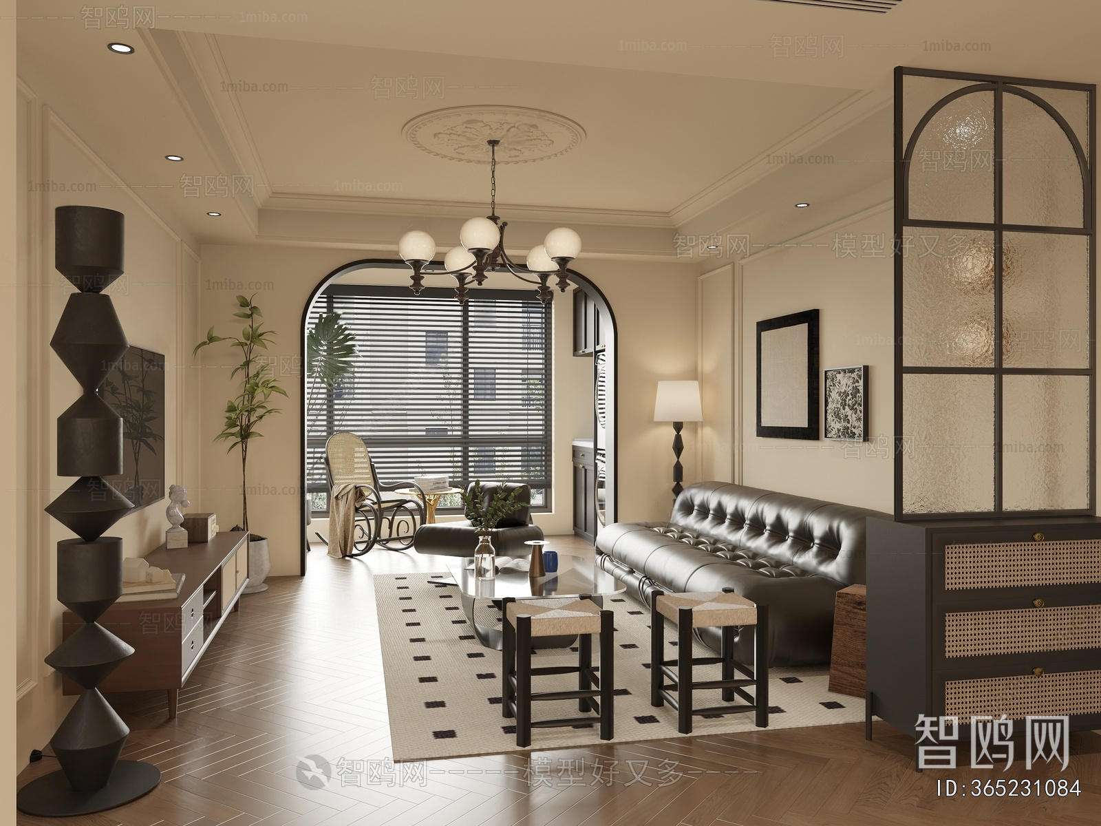 French Style A Living Room