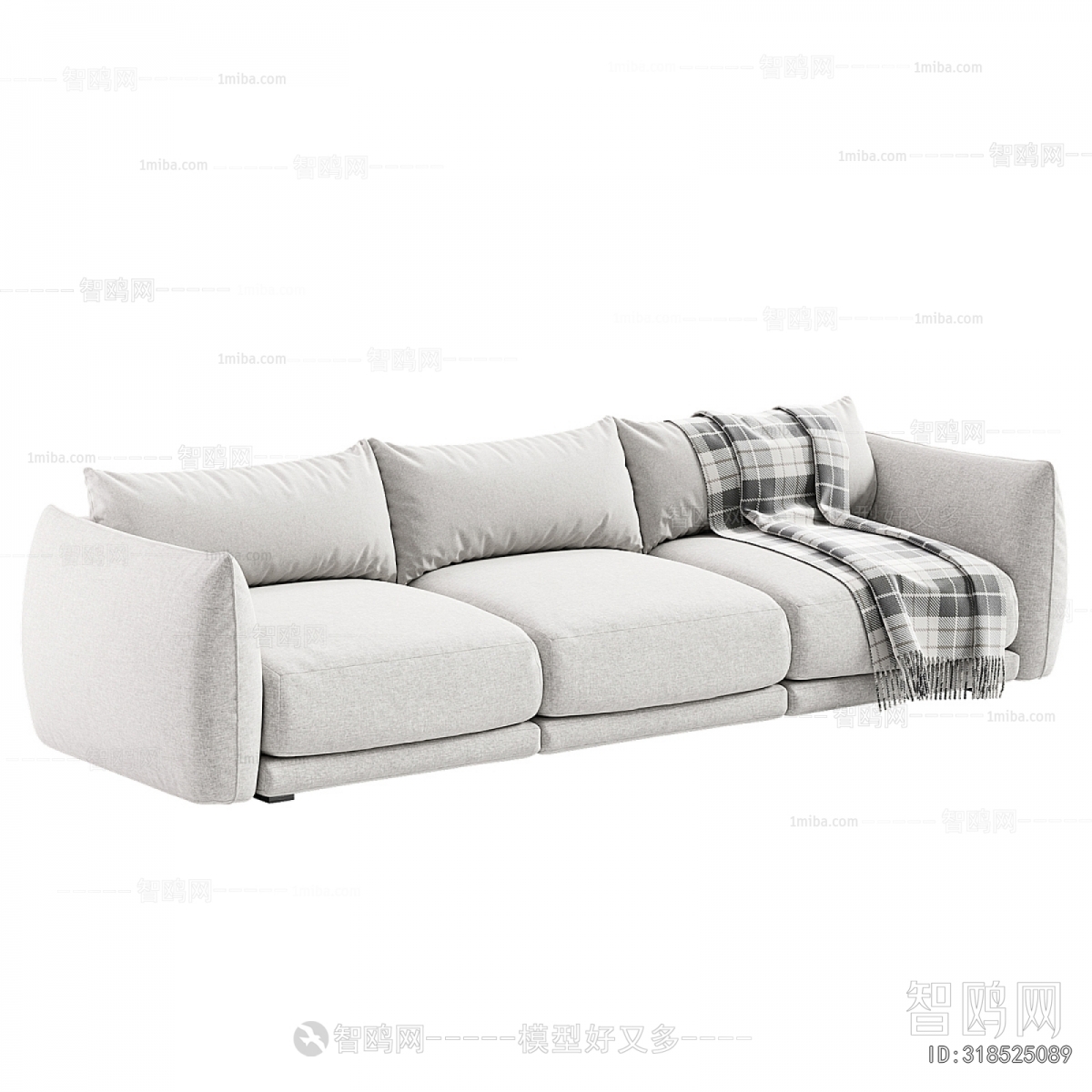 Modern Three-seat Sofa
