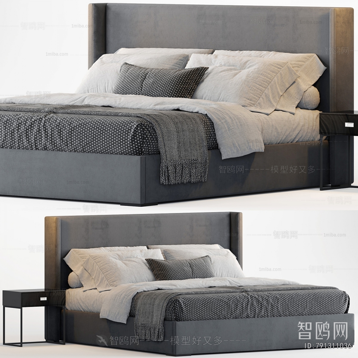 Modern Double Bed