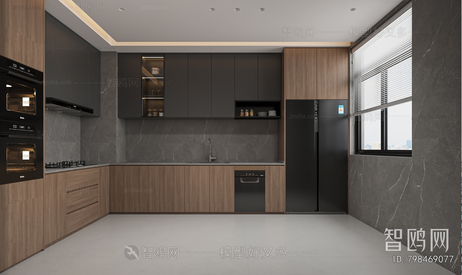 Modern The Kitchen