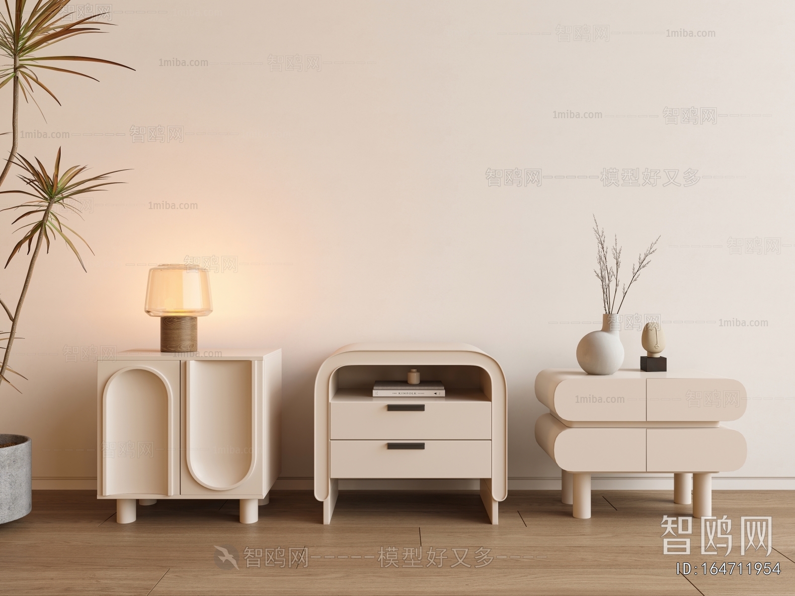 Modern Bedside Cupboard