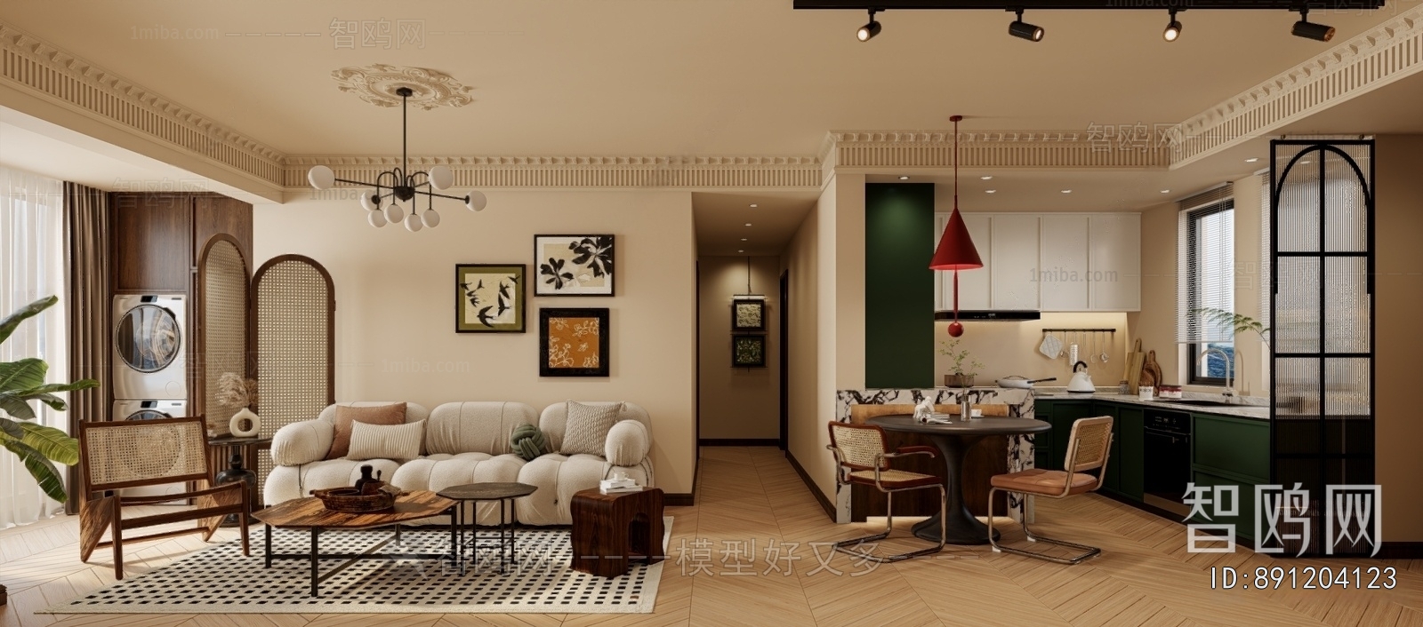 French Style A Living Room