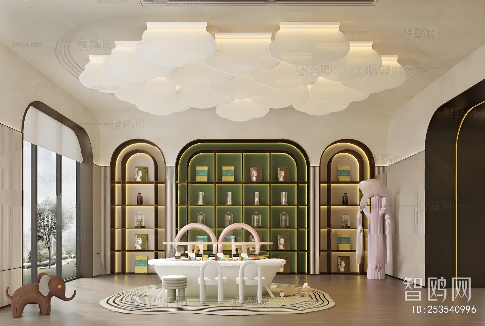 Modern Bookstore Book Bar