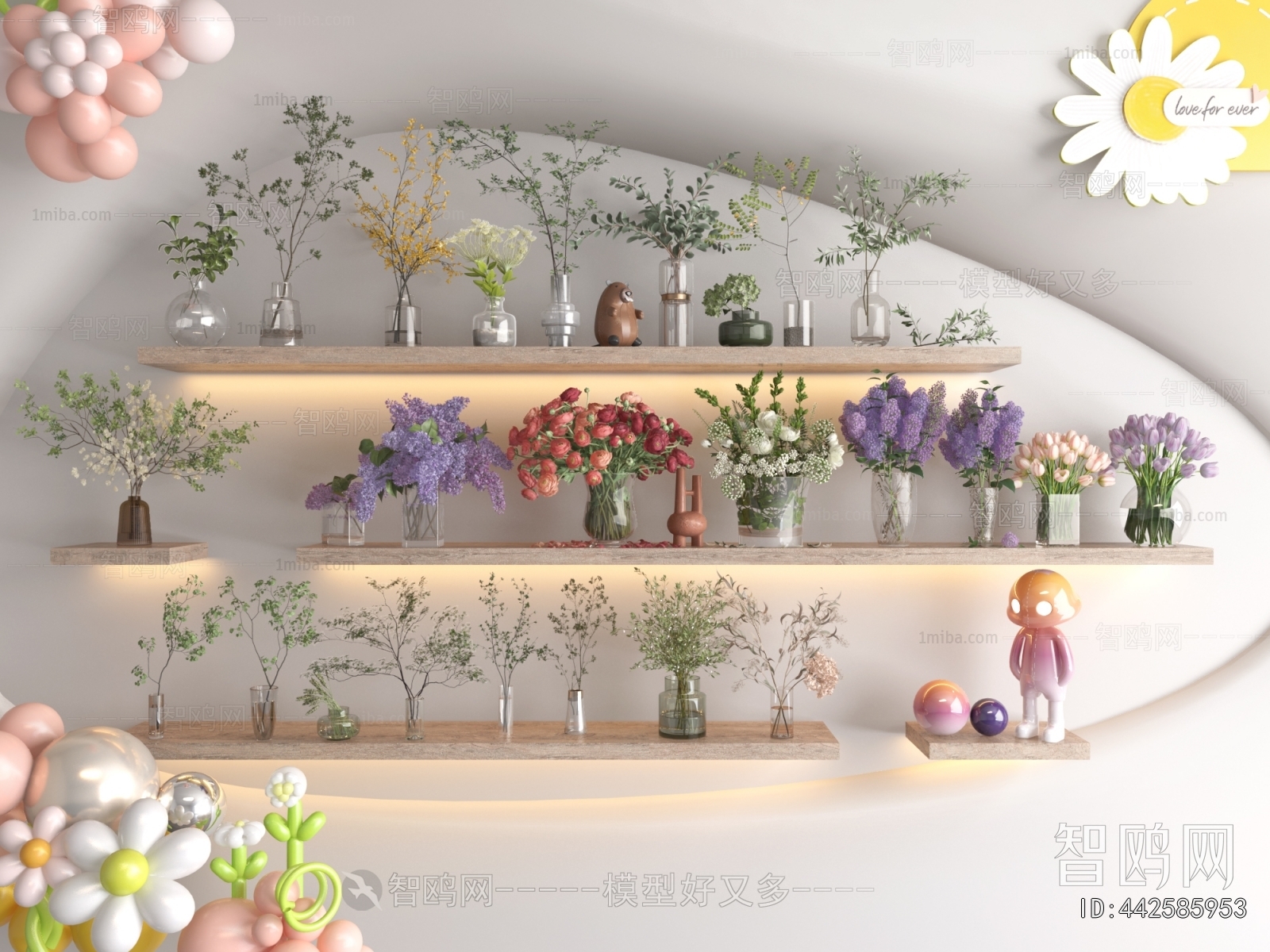 Modern Flower Arrangement