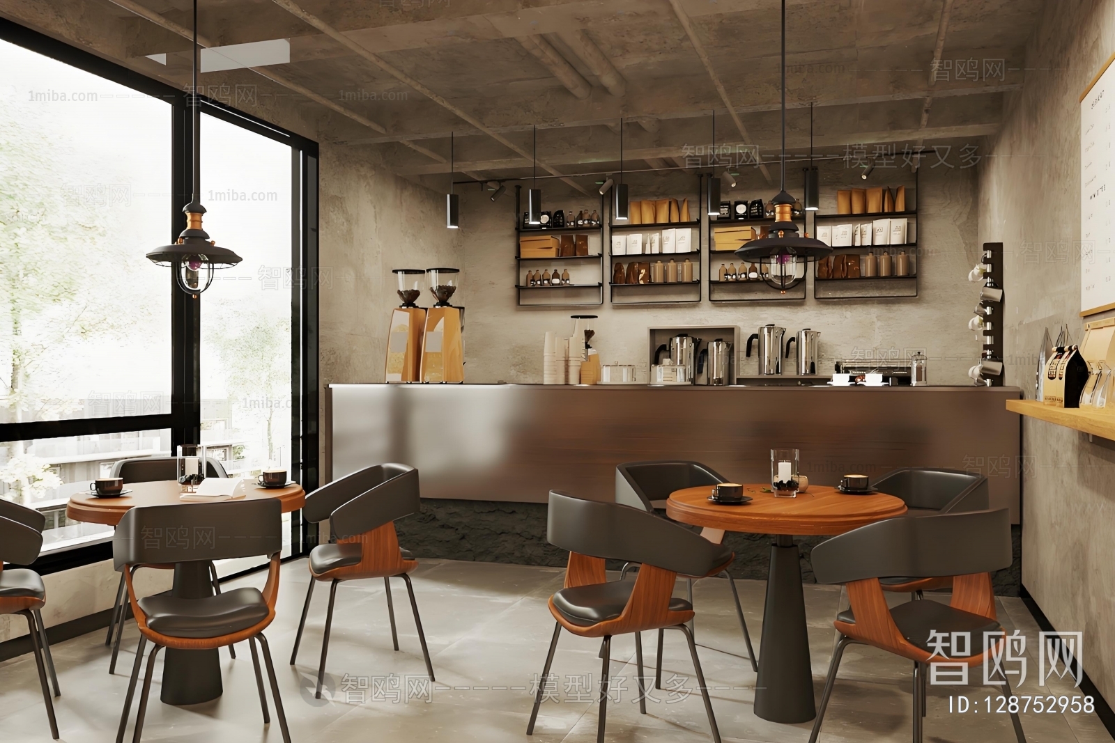 Industrial Style Cafe