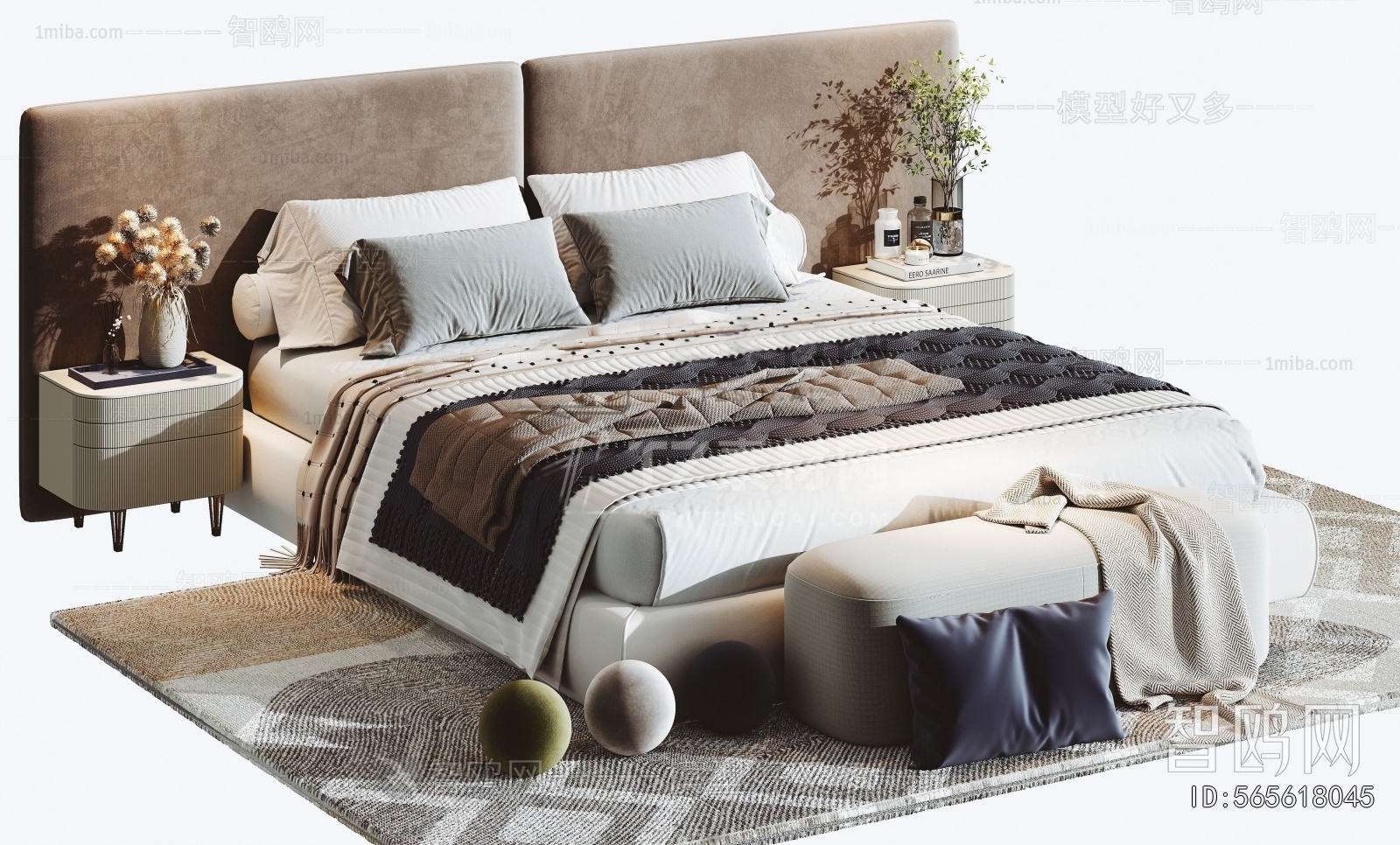 Modern Double Bed