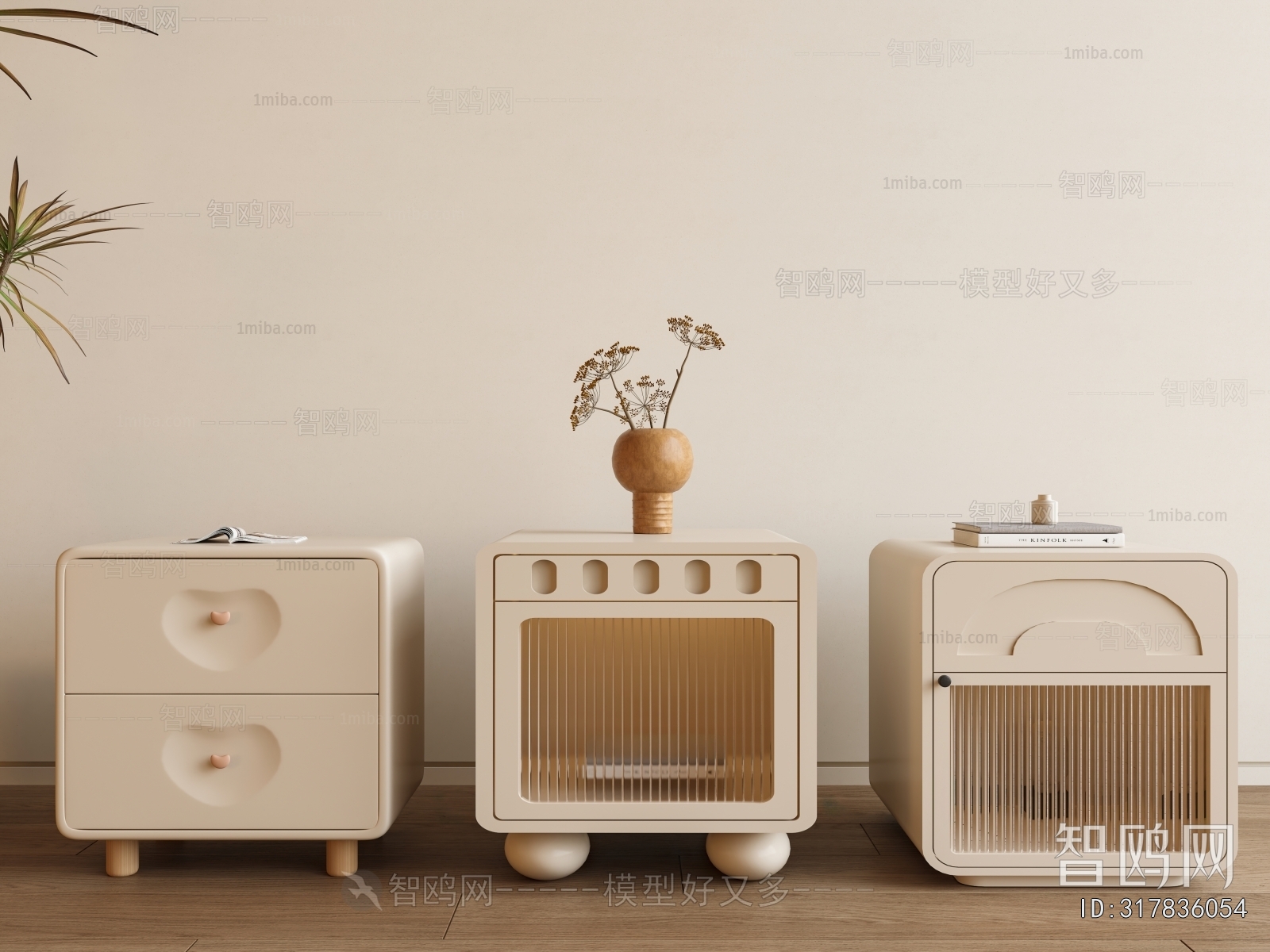 Modern Bedside Cupboard