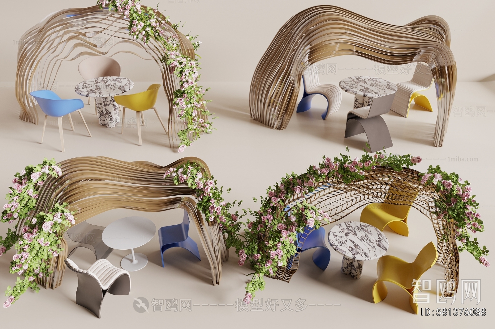 Modern Leisure Table And Chair