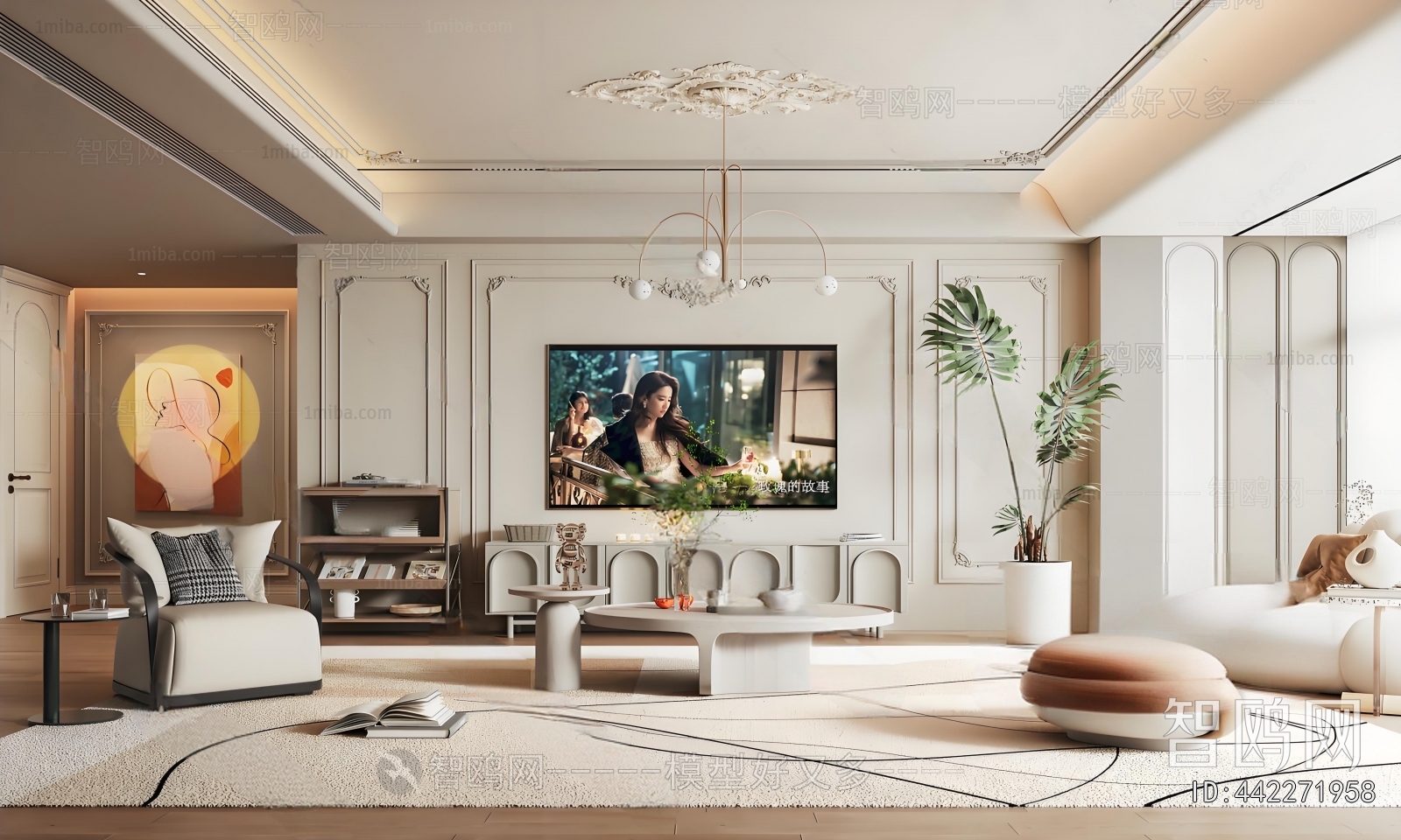 French Style A Living Room