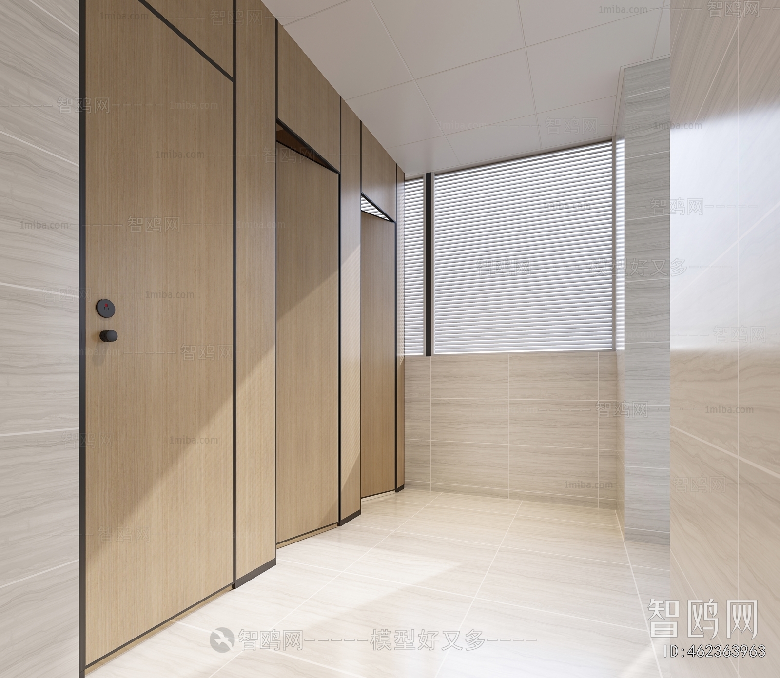 Modern Public Toilet