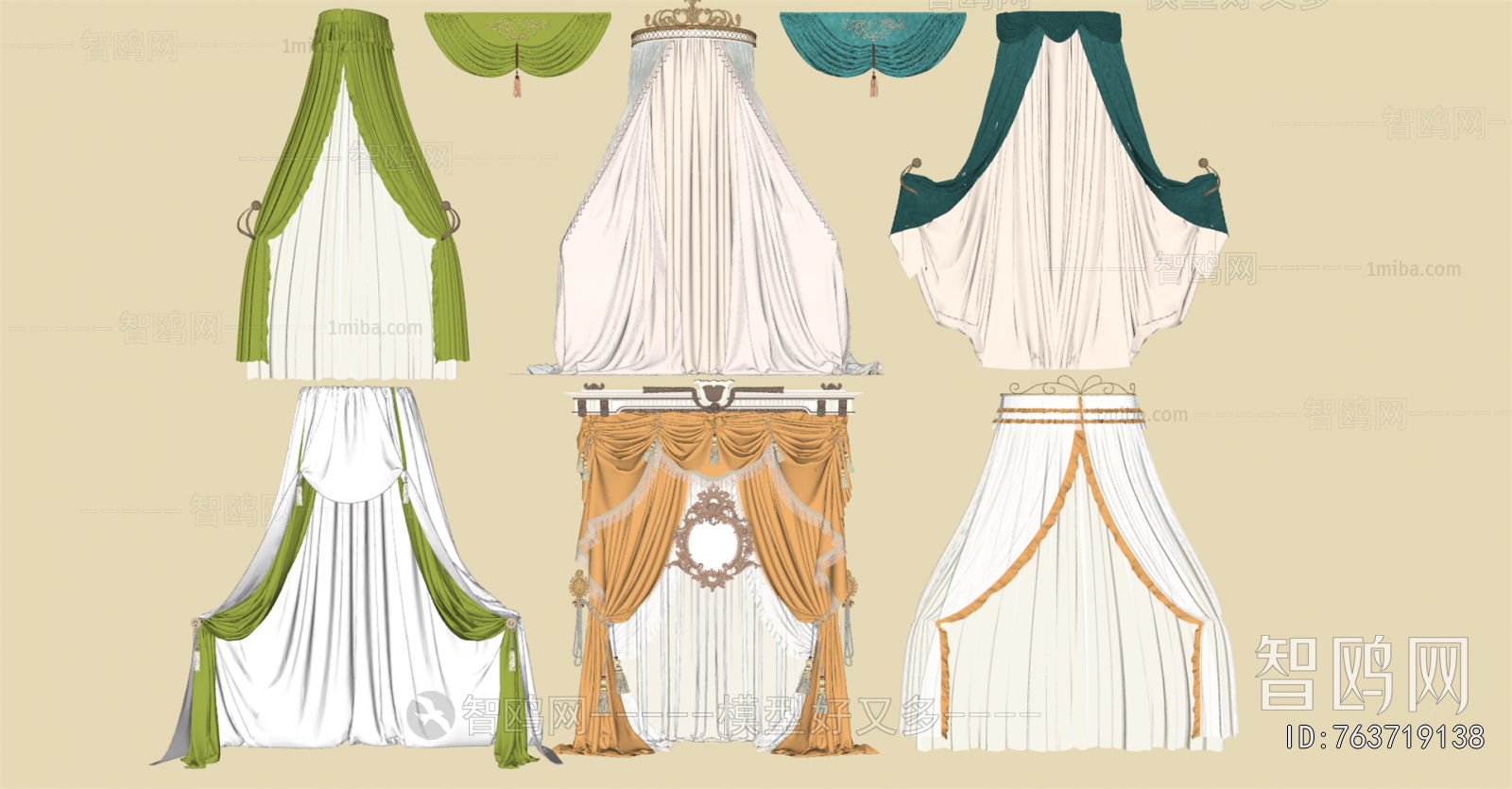 French Style The Curtain