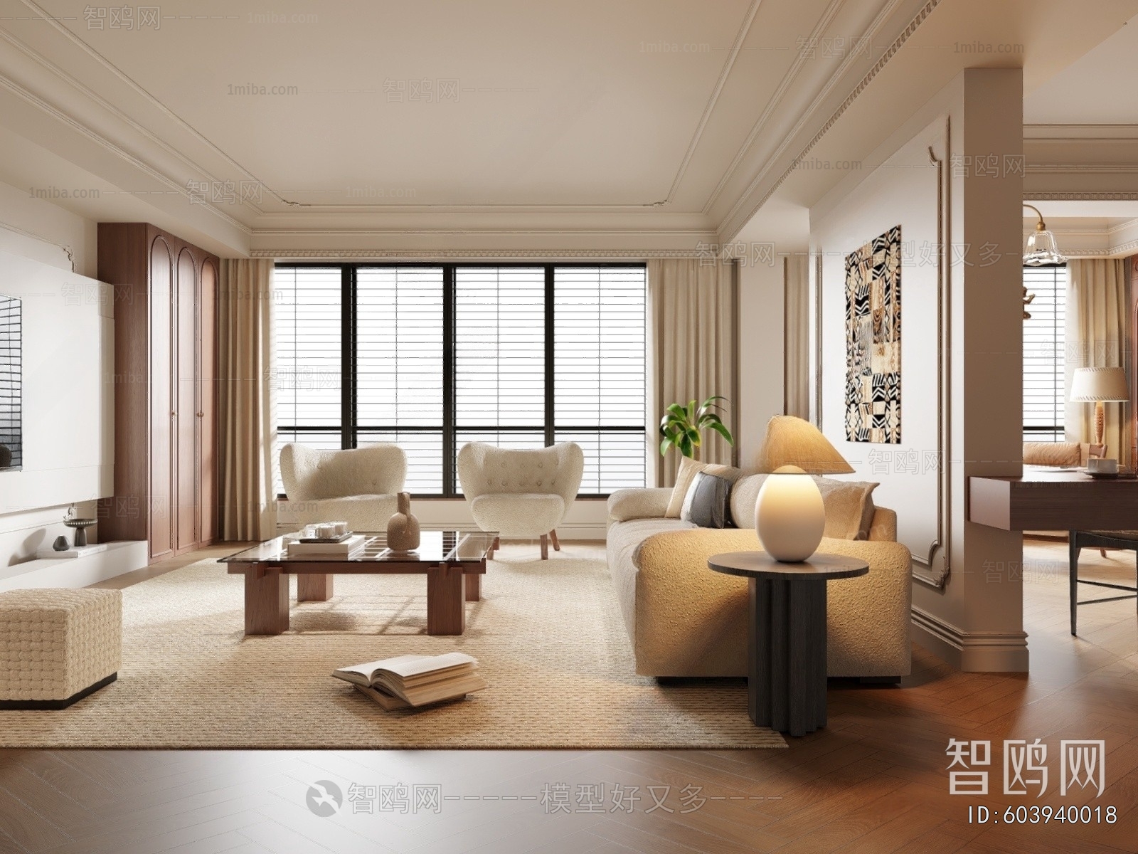 French Style A Living Room