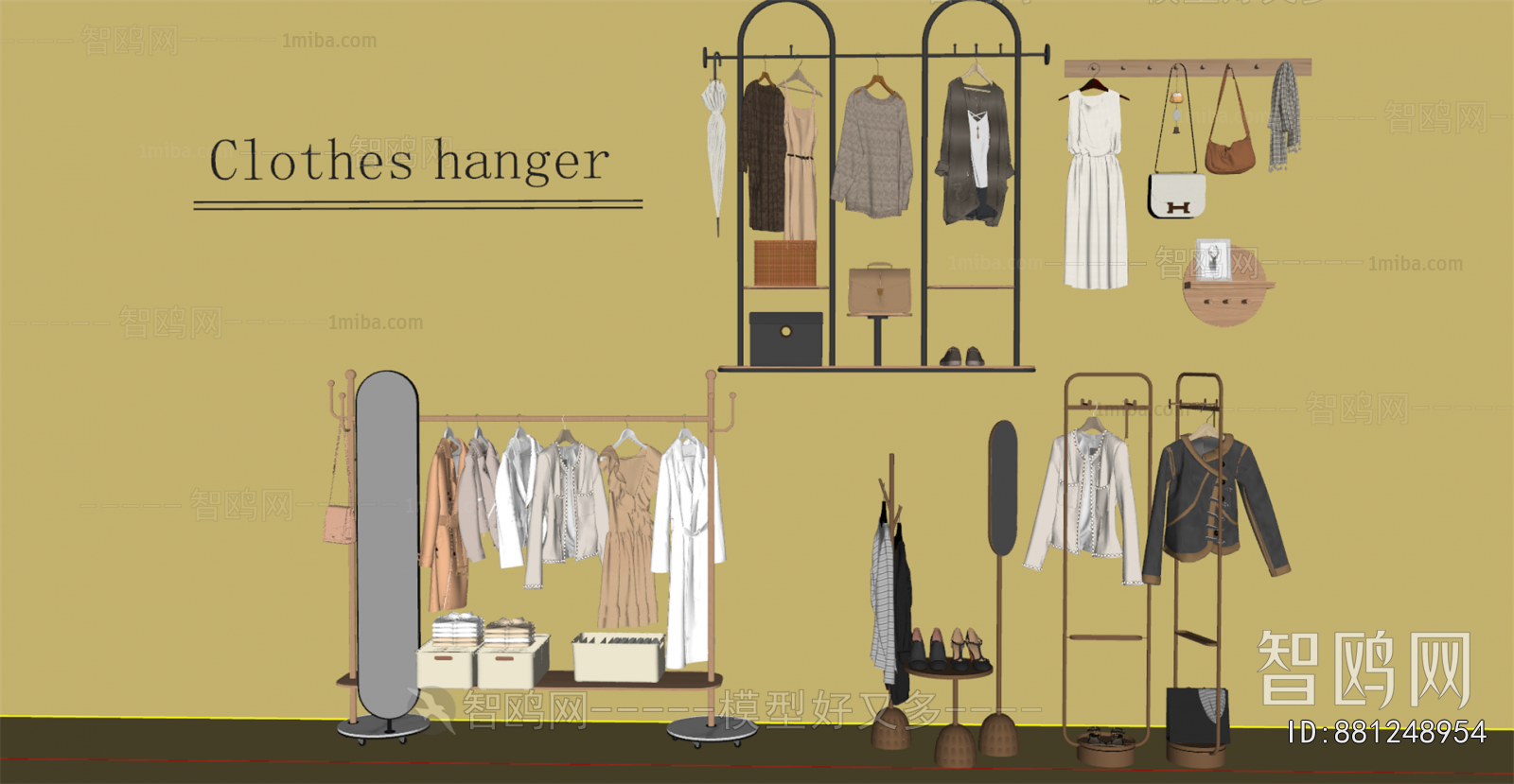 Modern Coat Hanger