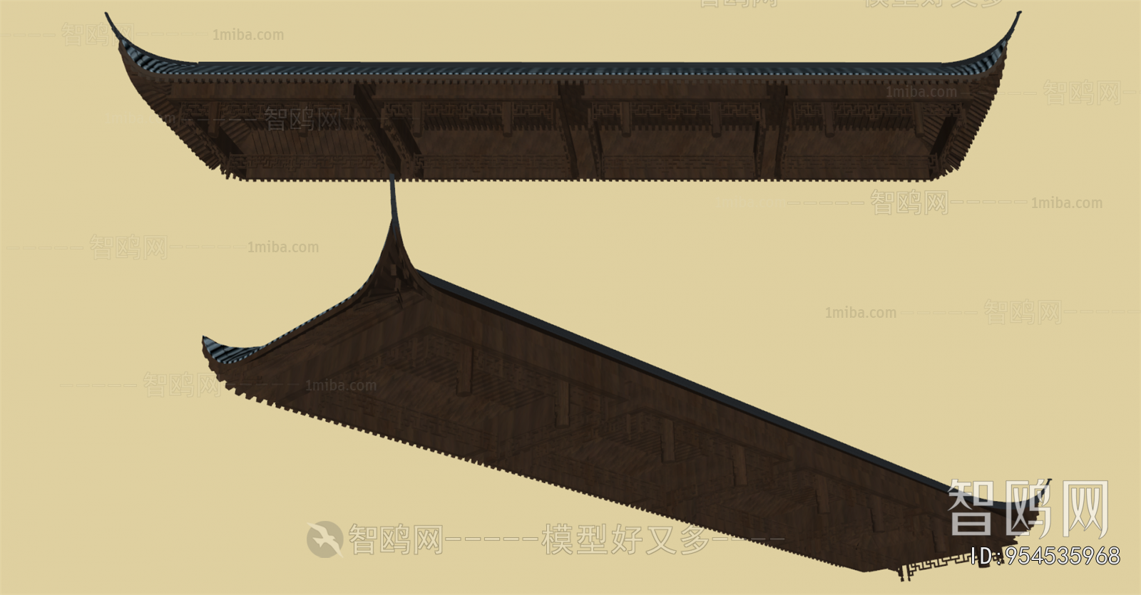 Chinese Style Building Component