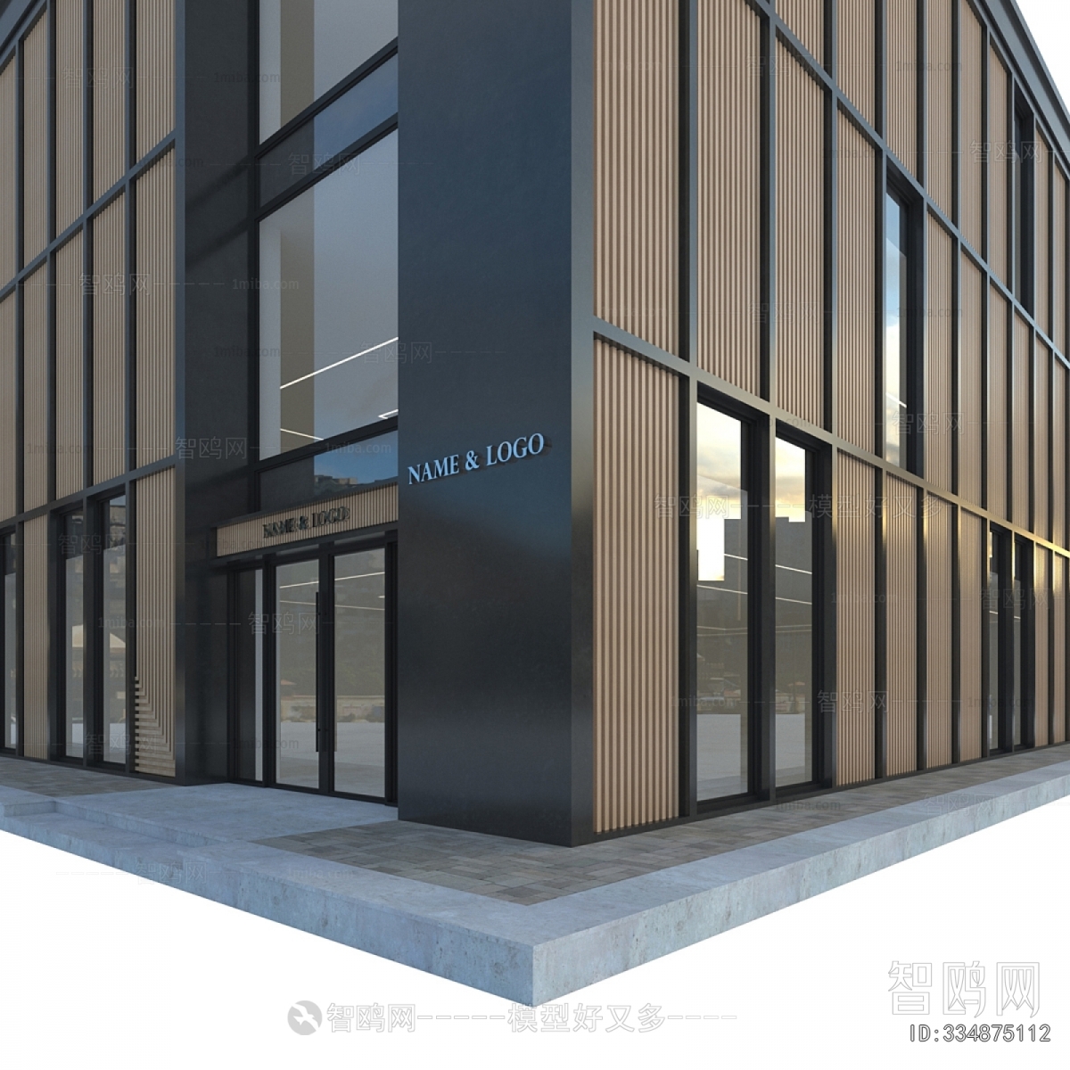 Modern Appearance Of Commercial Building