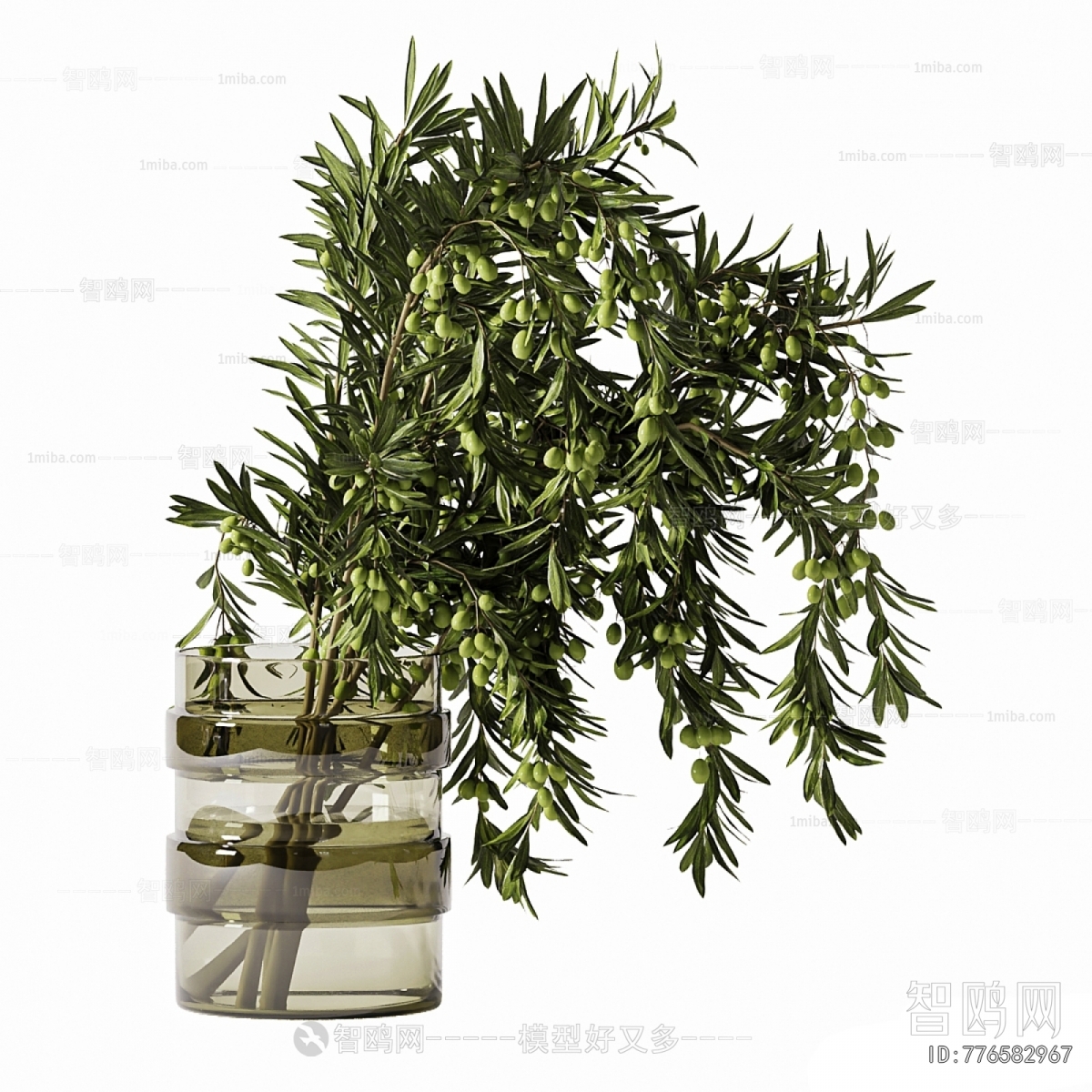 Modern Aquatic Green Plant