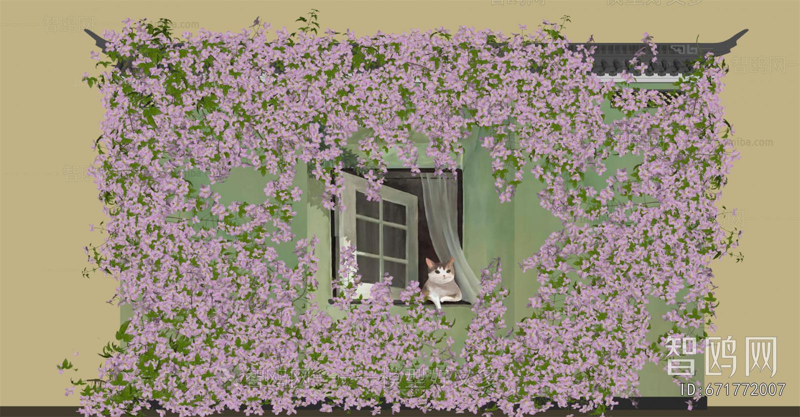 Modern Landscape Wall