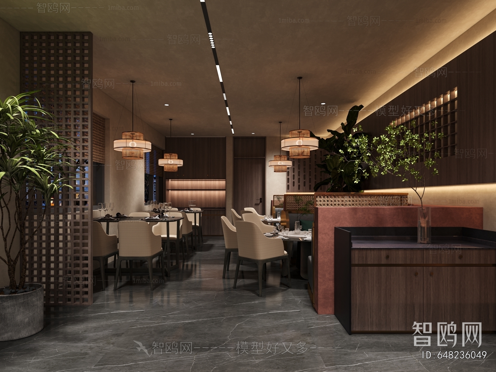 Wabi-sabi Style Restaurant