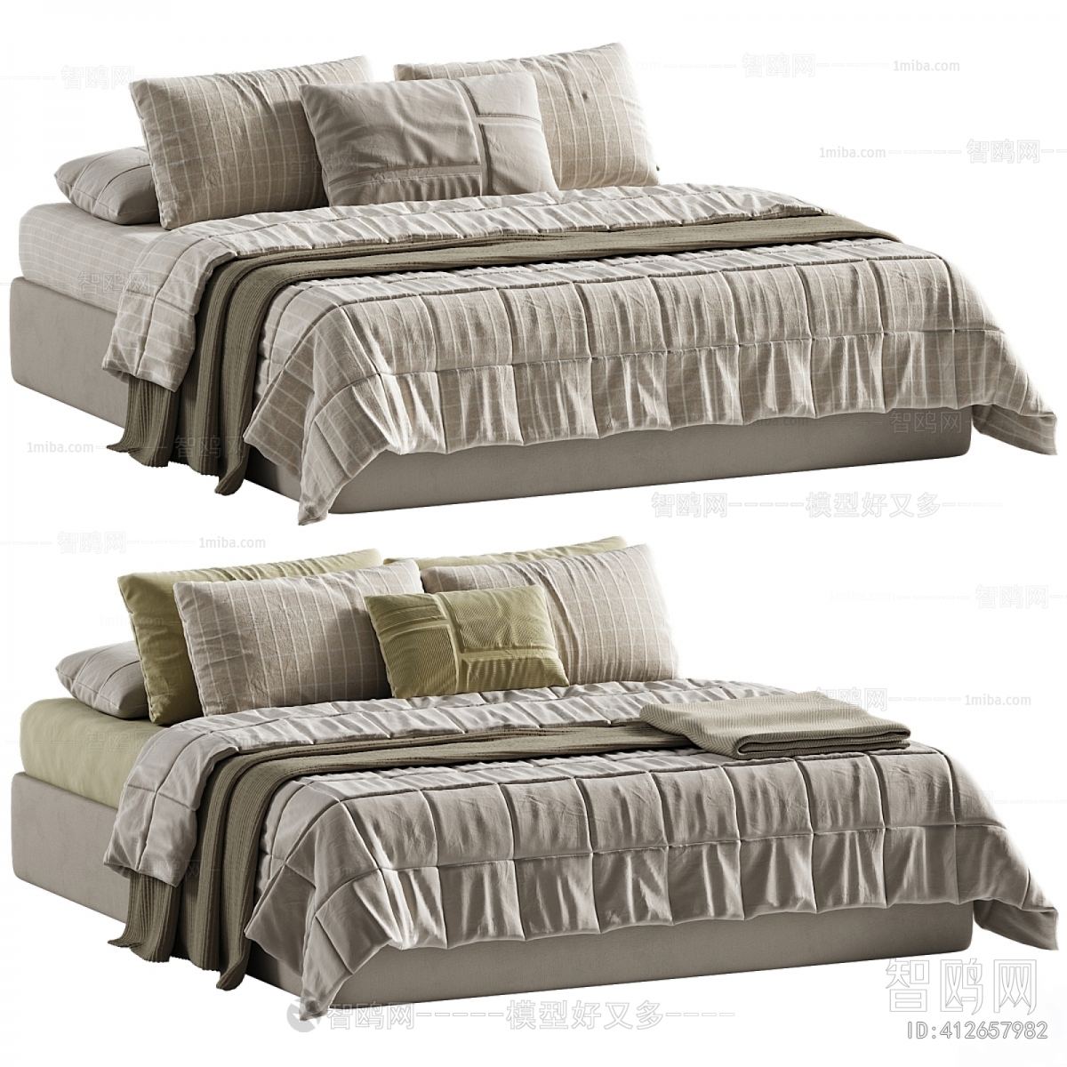 Modern Double Bed