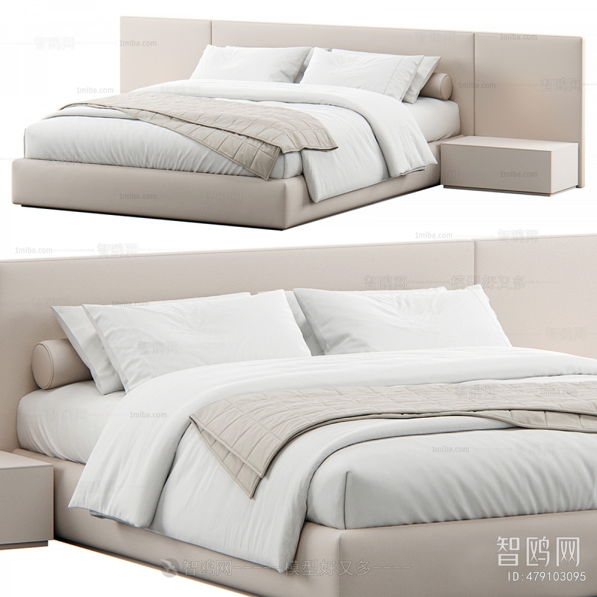 Modern Double Bed