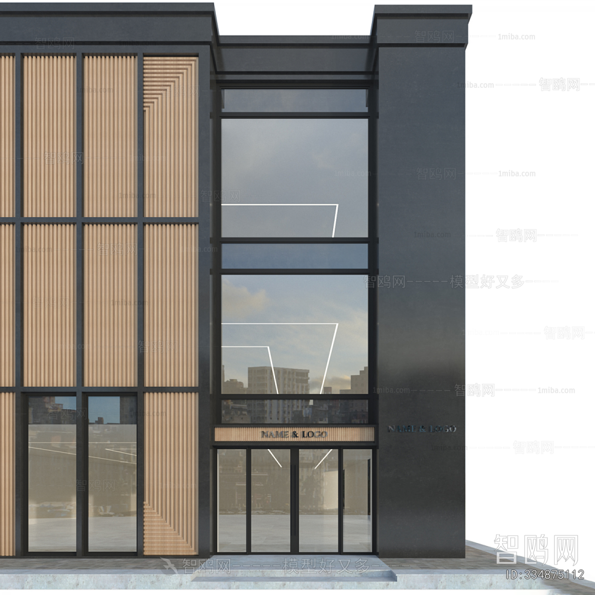 Modern Appearance Of Commercial Building