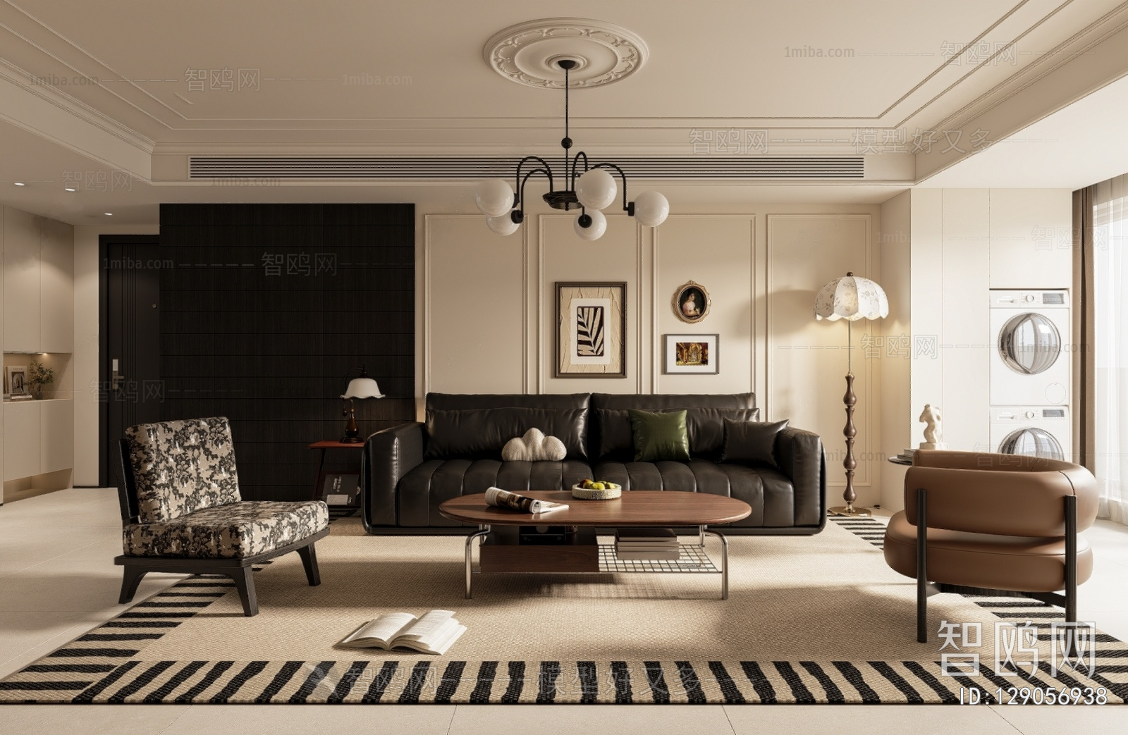 French Style A Living Room