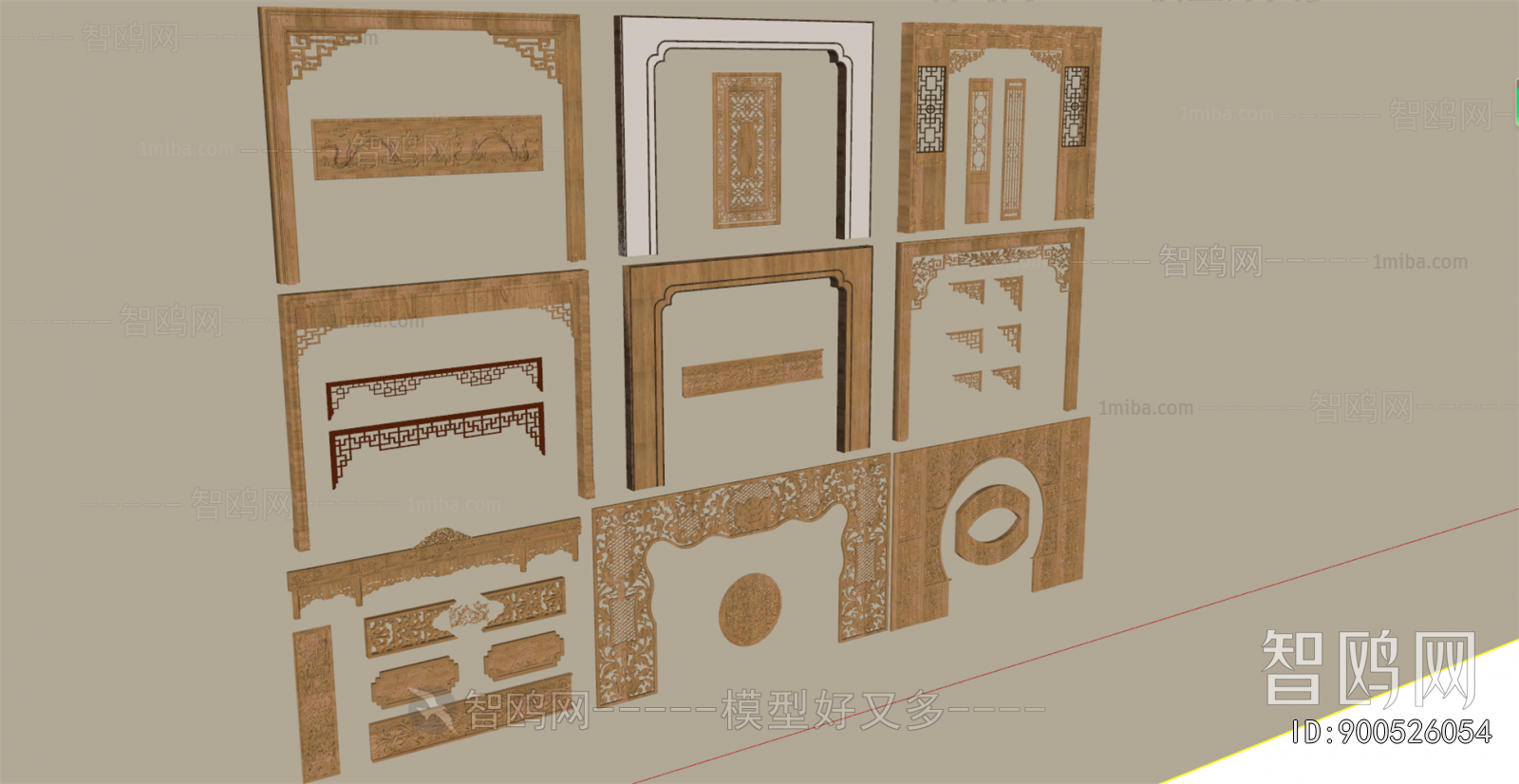 New Chinese Style Carving