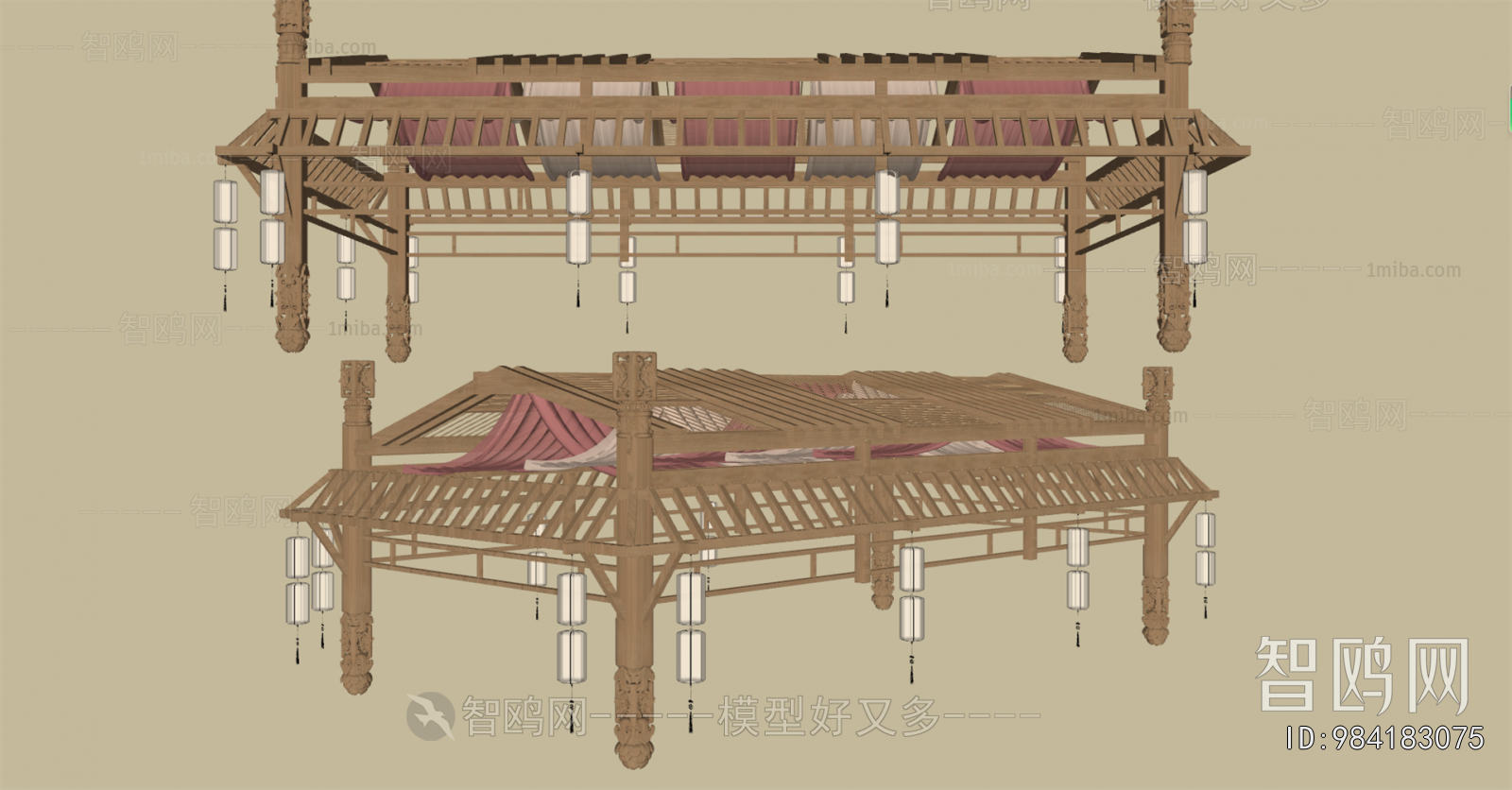 New Chinese Style Suspended Ceiling