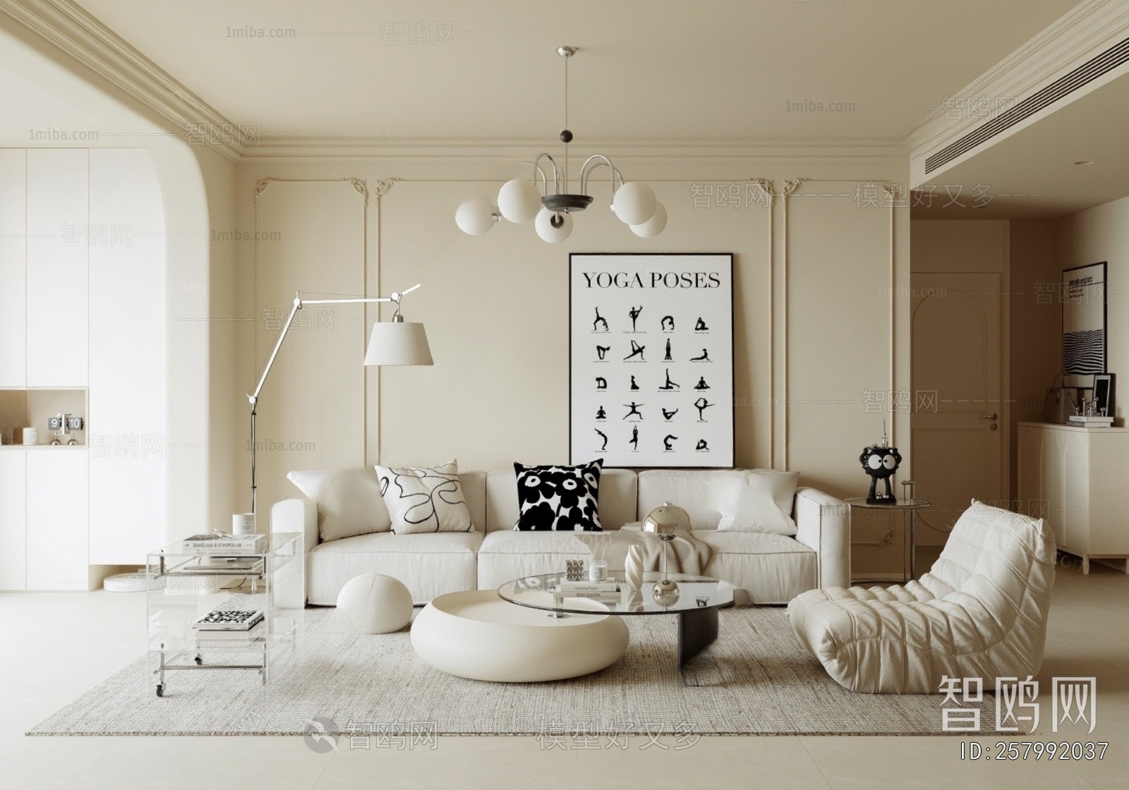 French Style A Living Room