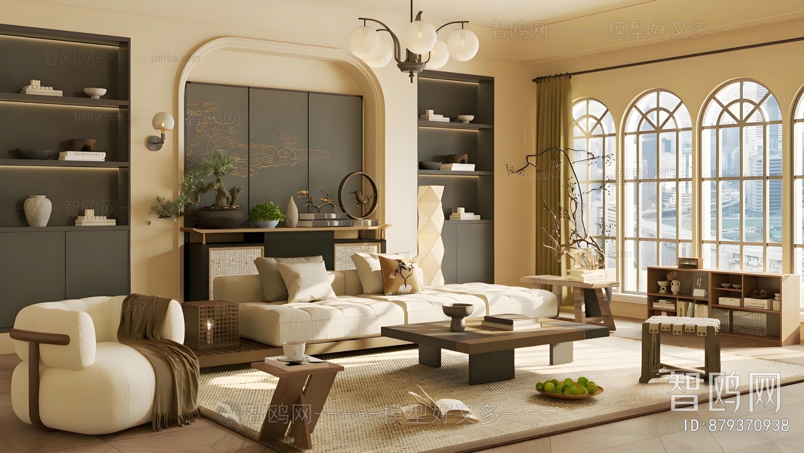 French Style A Living Room