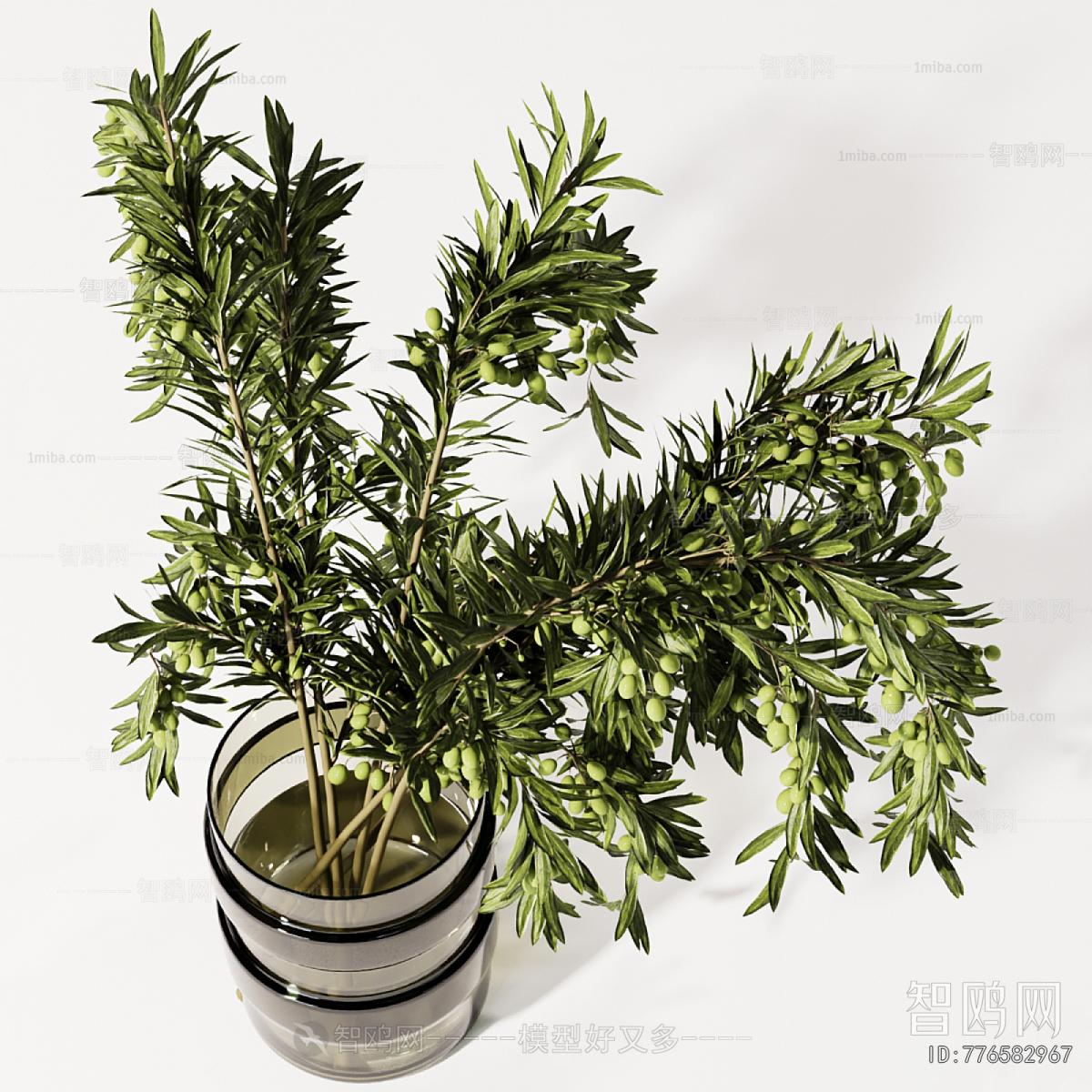 Modern Aquatic Green Plant