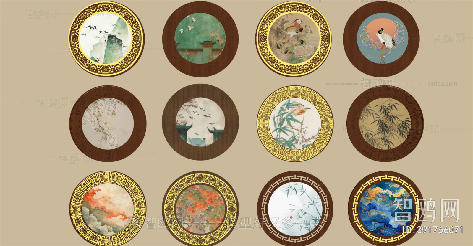 New Chinese Style Painting