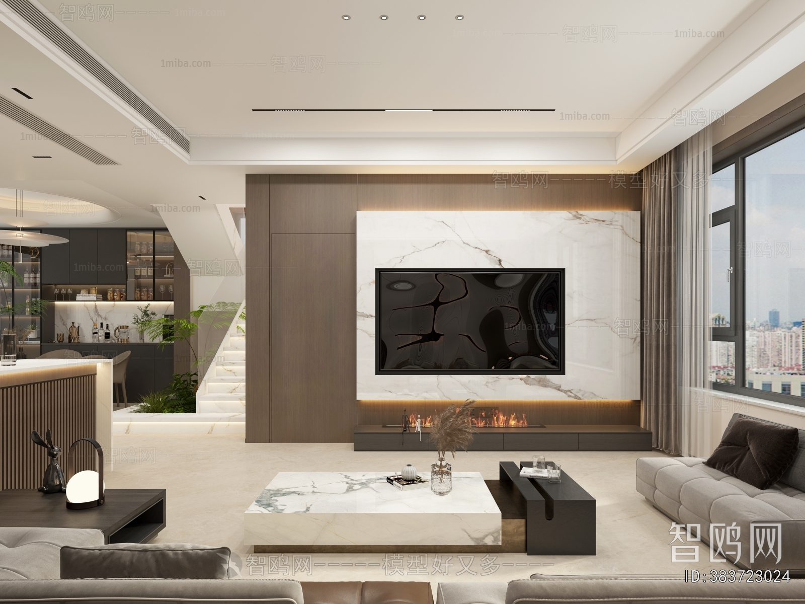 Modern A Living Room