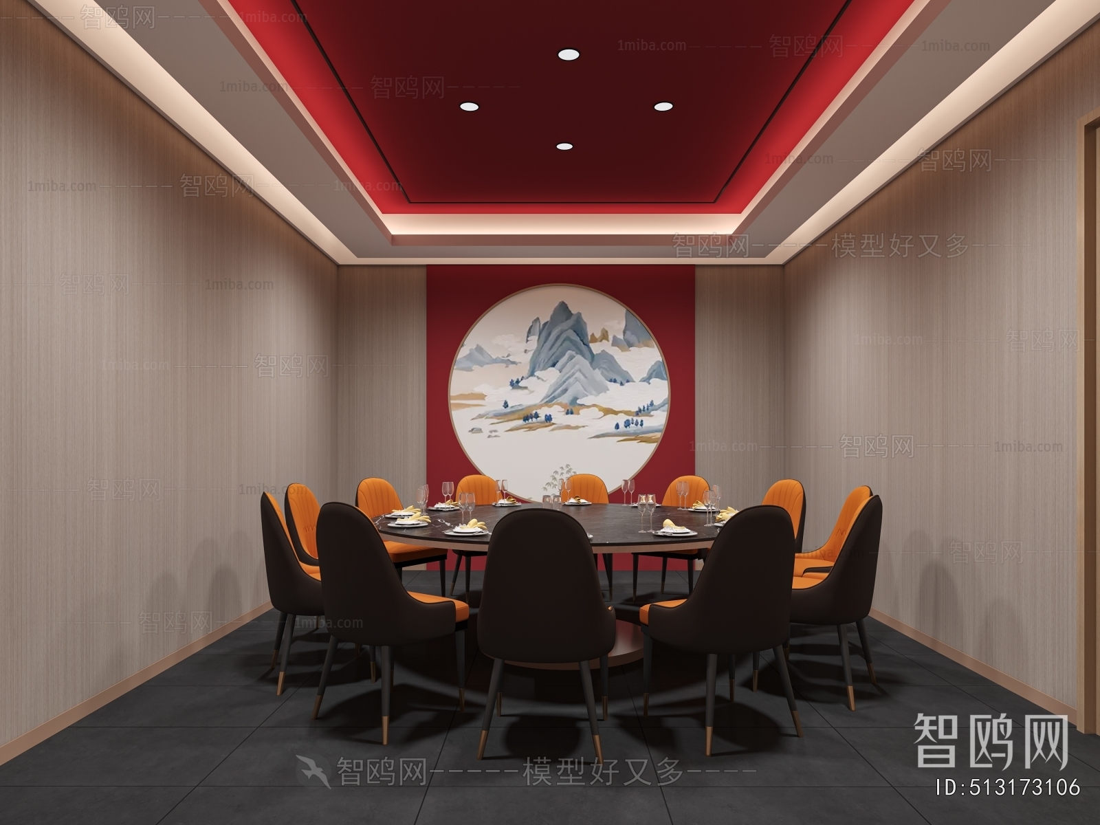 New Chinese Style Restaurant Box