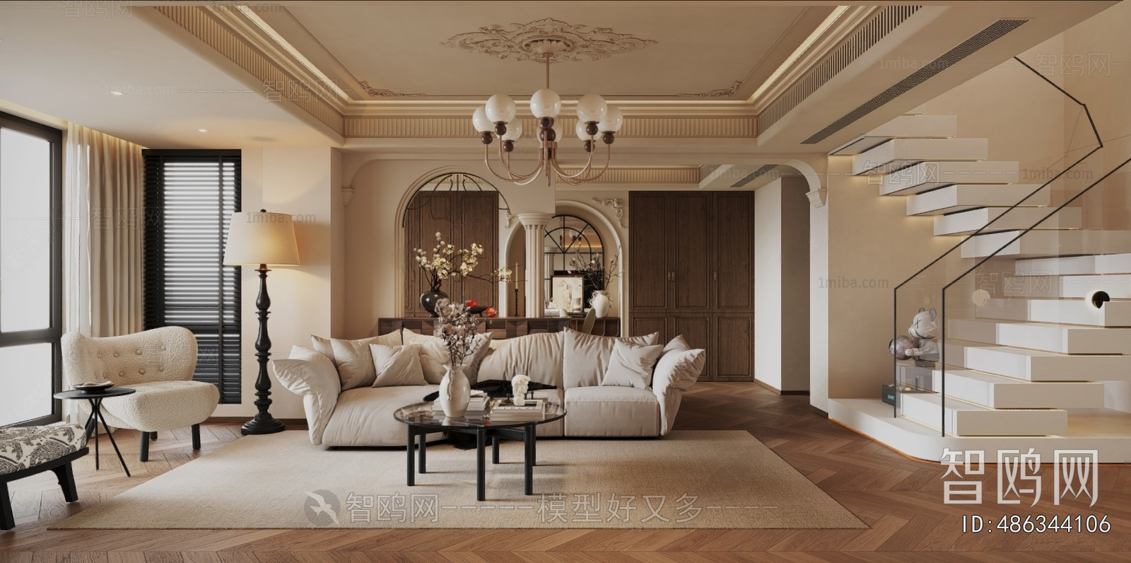 French Style A Living Room