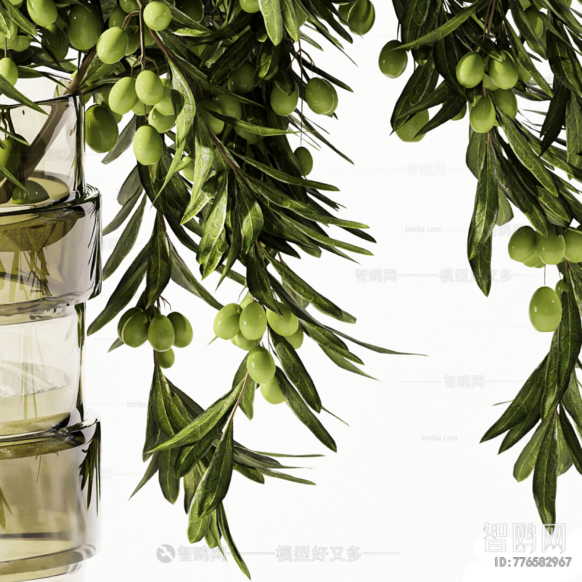 Modern Aquatic Green Plant