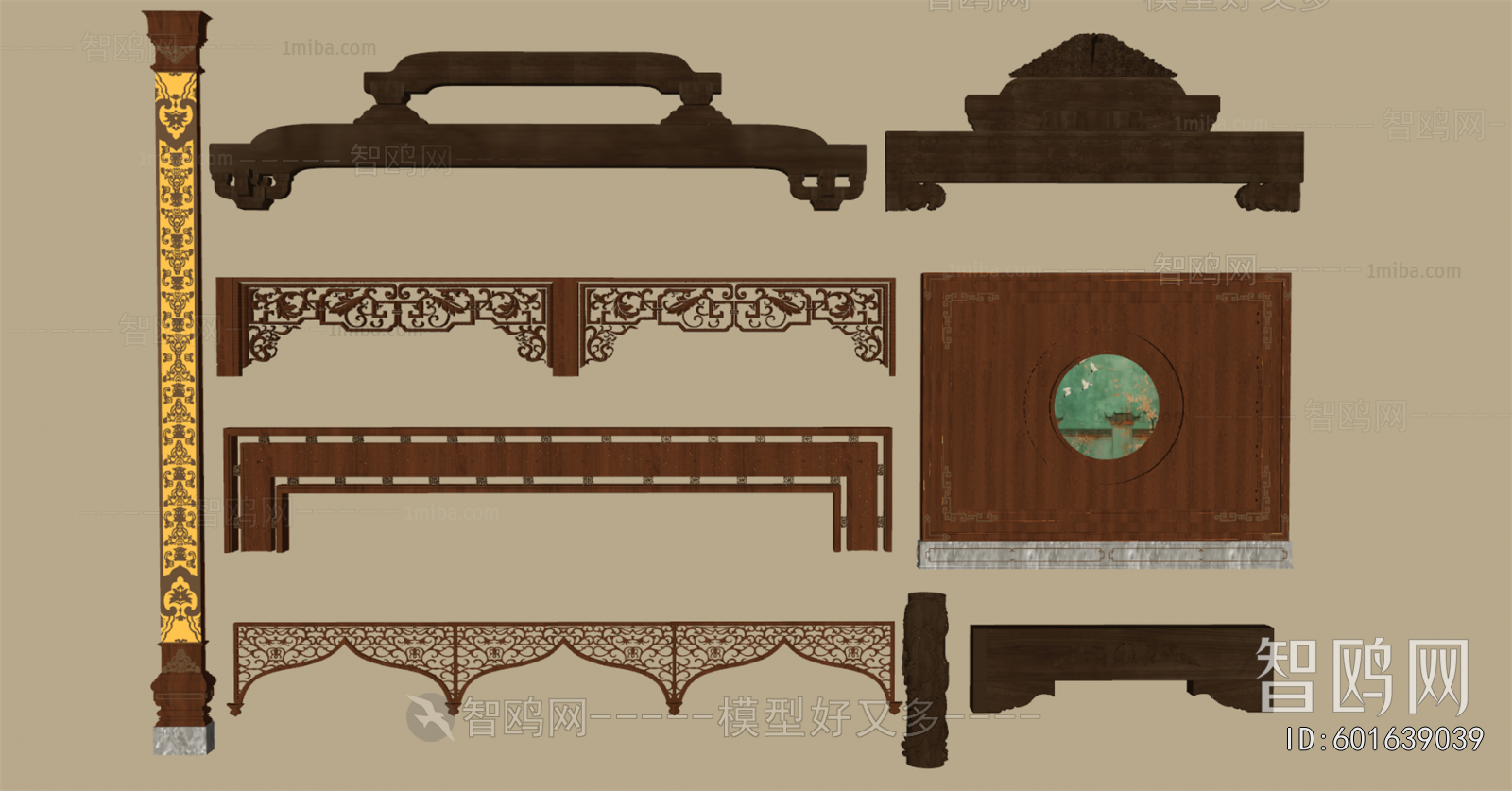 Chinese Style Carving