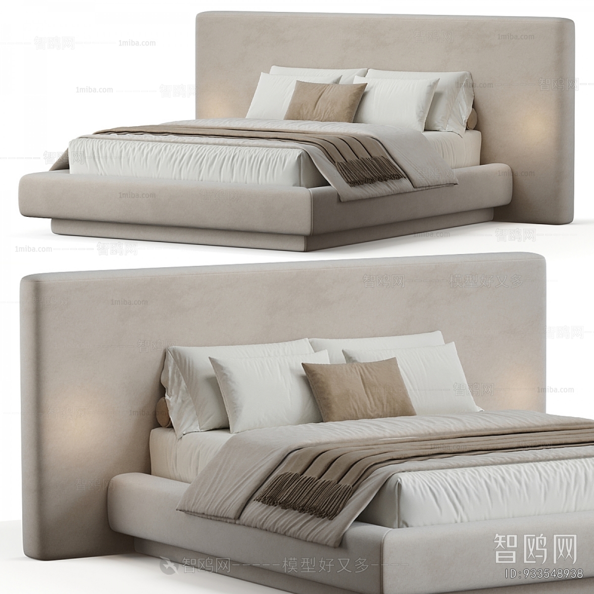 Modern Double Bed