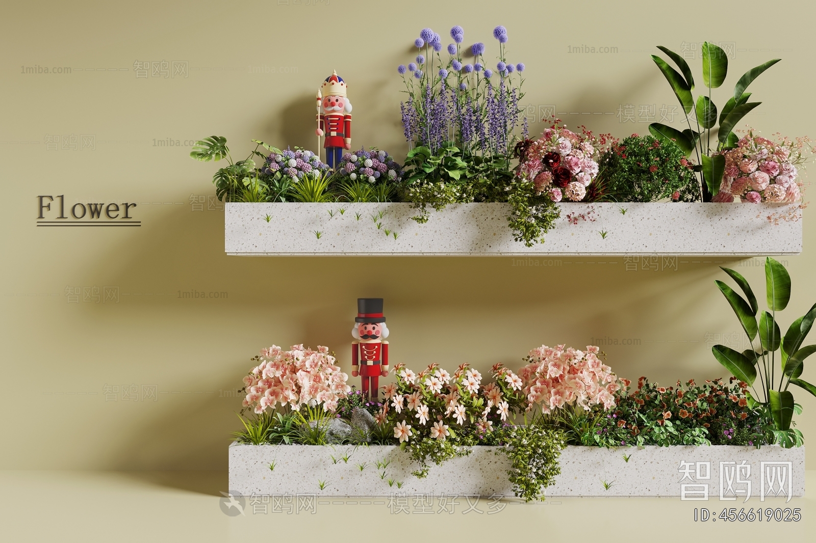 Modern Flower Bed, Flower Bowl, Flower Box