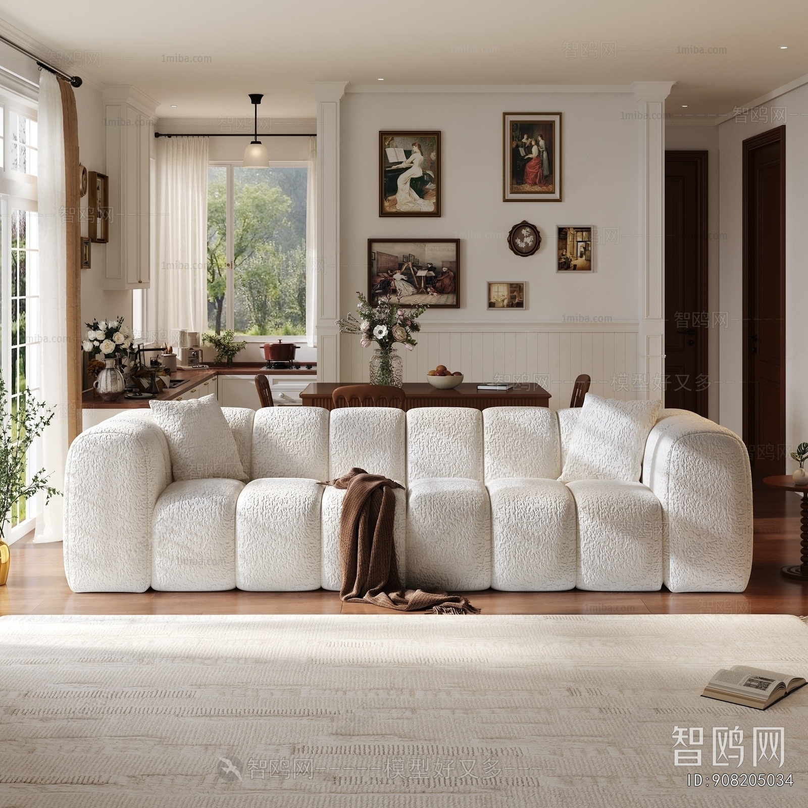 French Style A Living Room