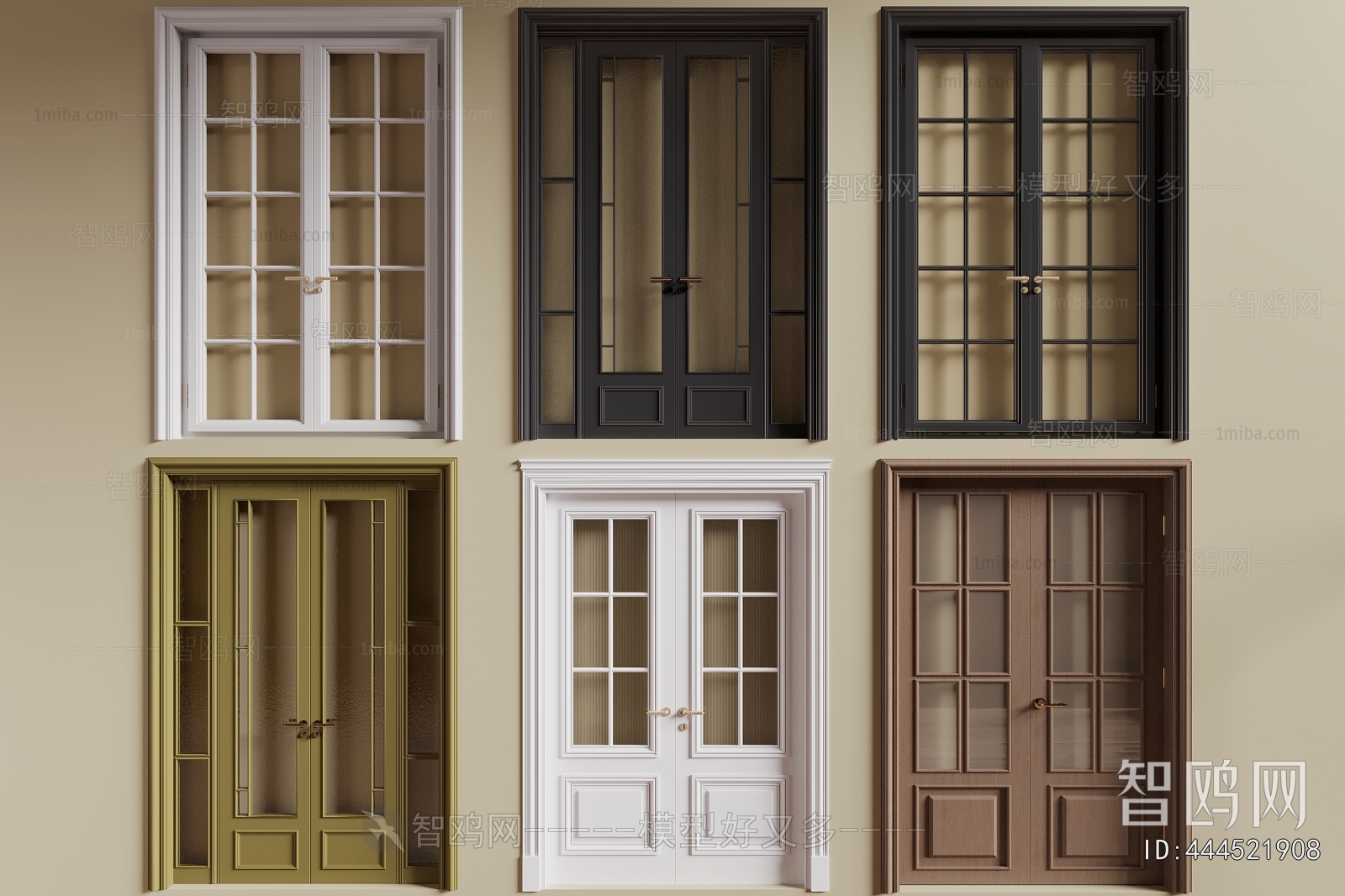 French Style Double Door