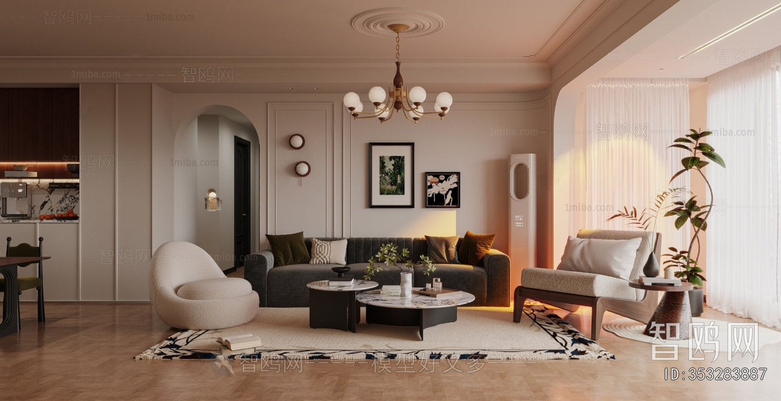 French Style A Living Room