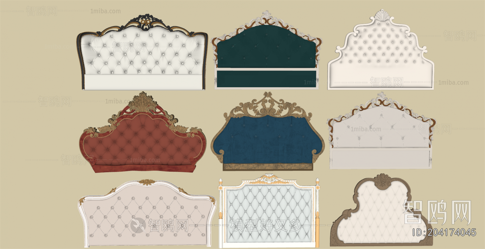 French Style Bedhead Back Rest